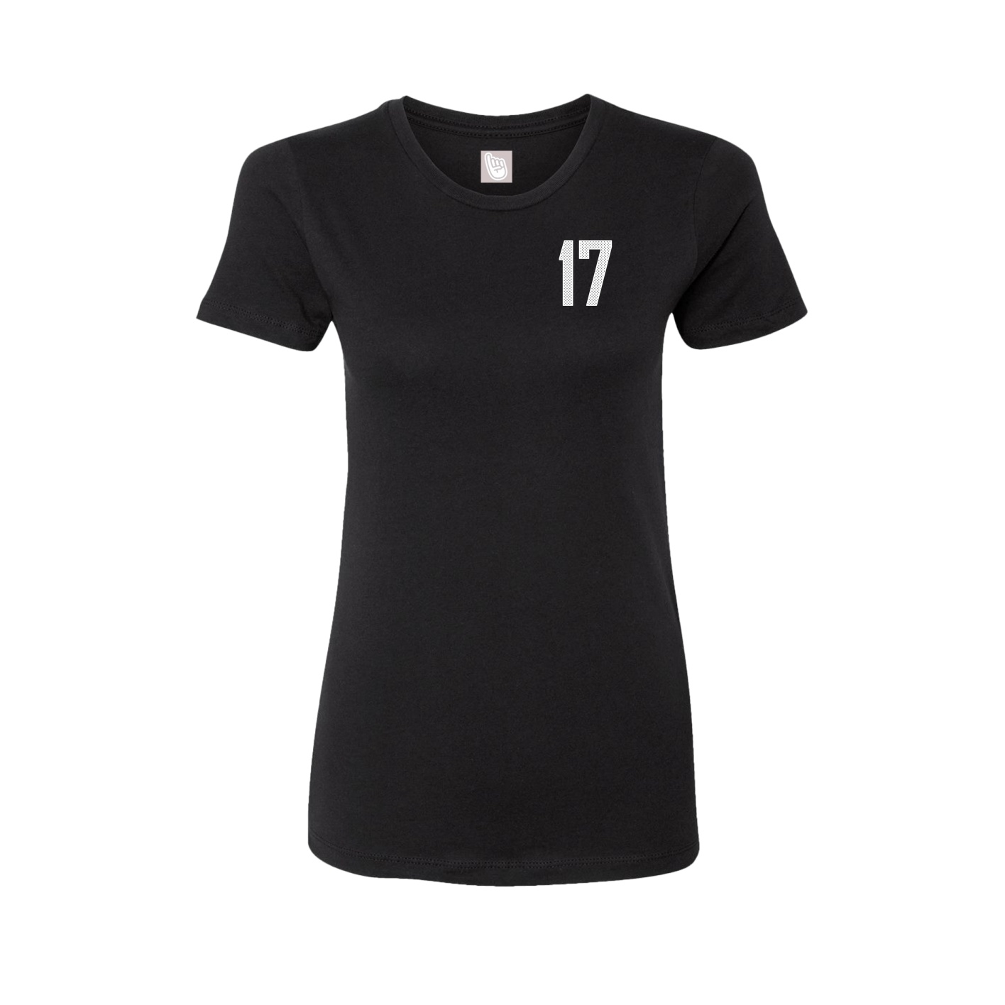 Womens Tee — Front Shirsy in Black