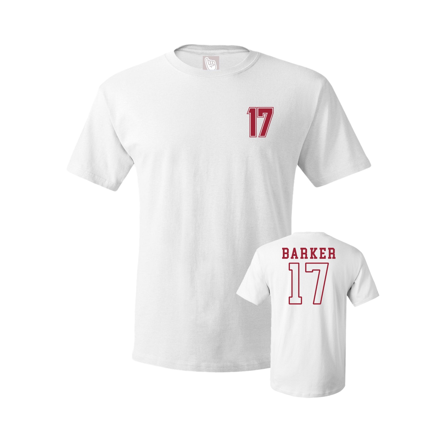 Tee — Chest Back in White