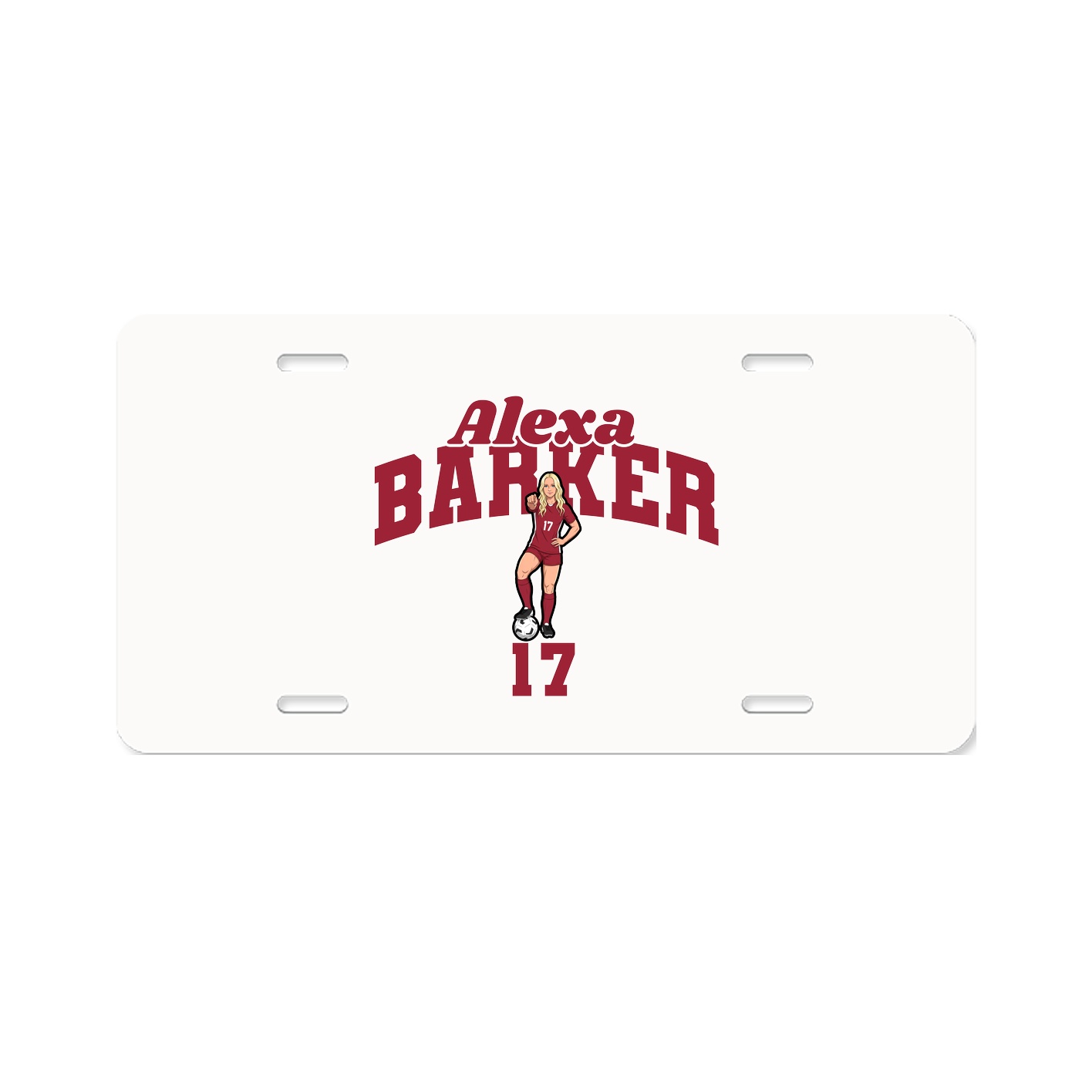 License Plate — Signature Arch in Classic