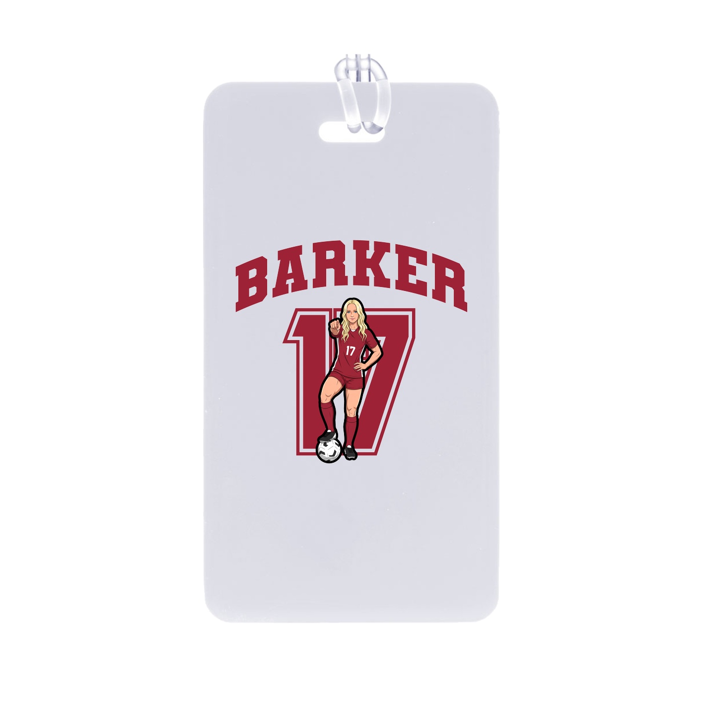 Bag Tag — Number in Classic