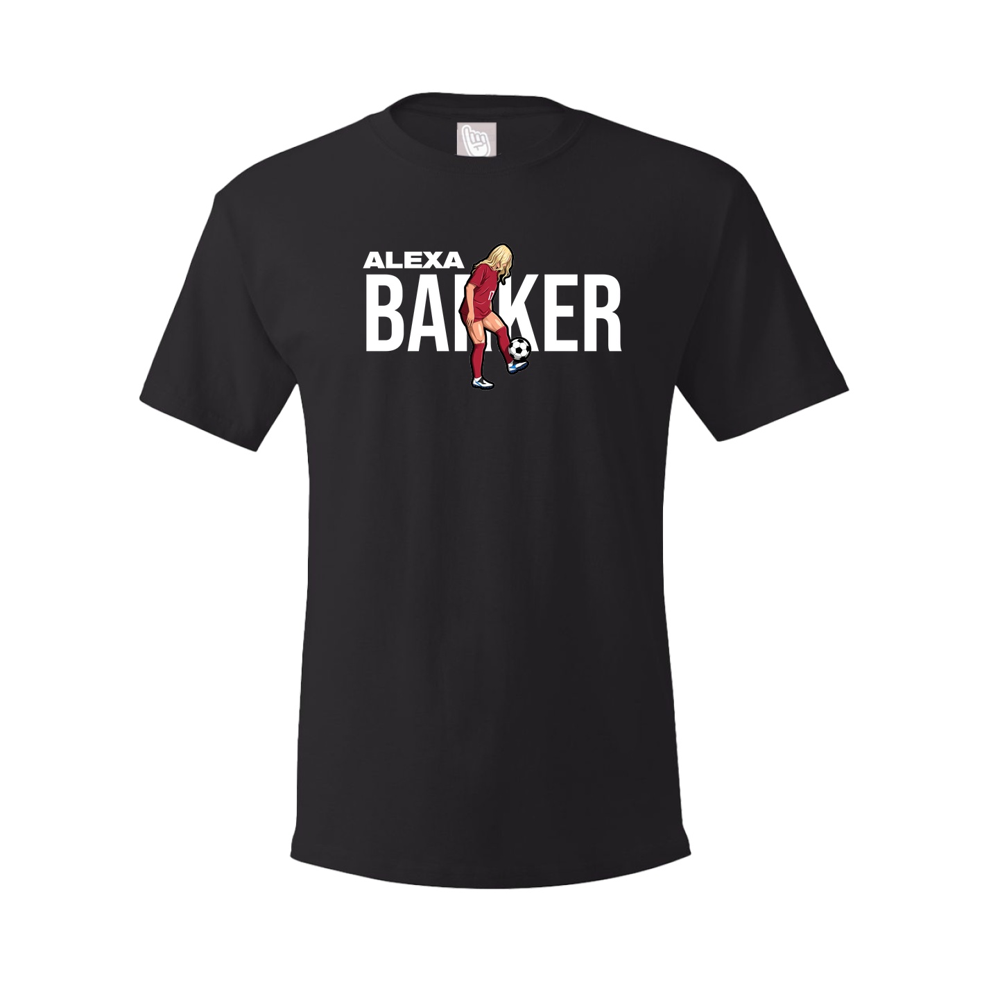 Youth Tee — Player Name in Black