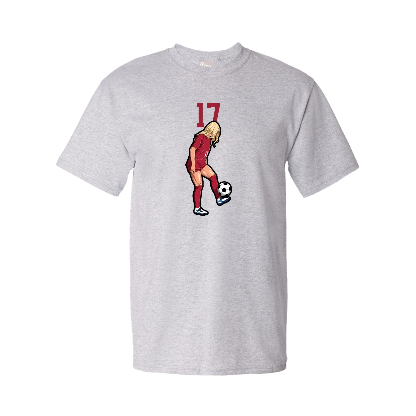 Tee — Number Top in Grey
