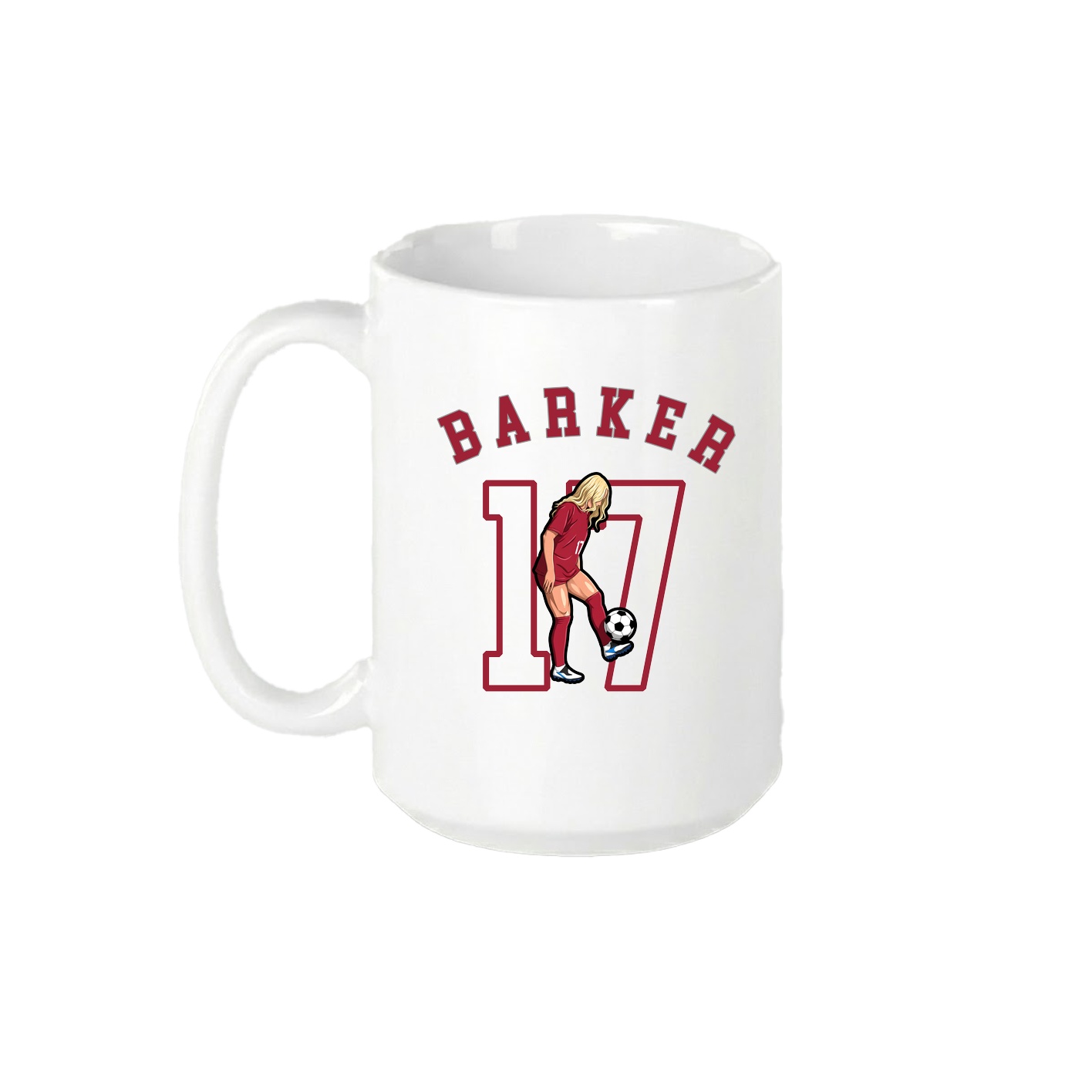 15oz Coffee Mug — Shirsey Arch in White