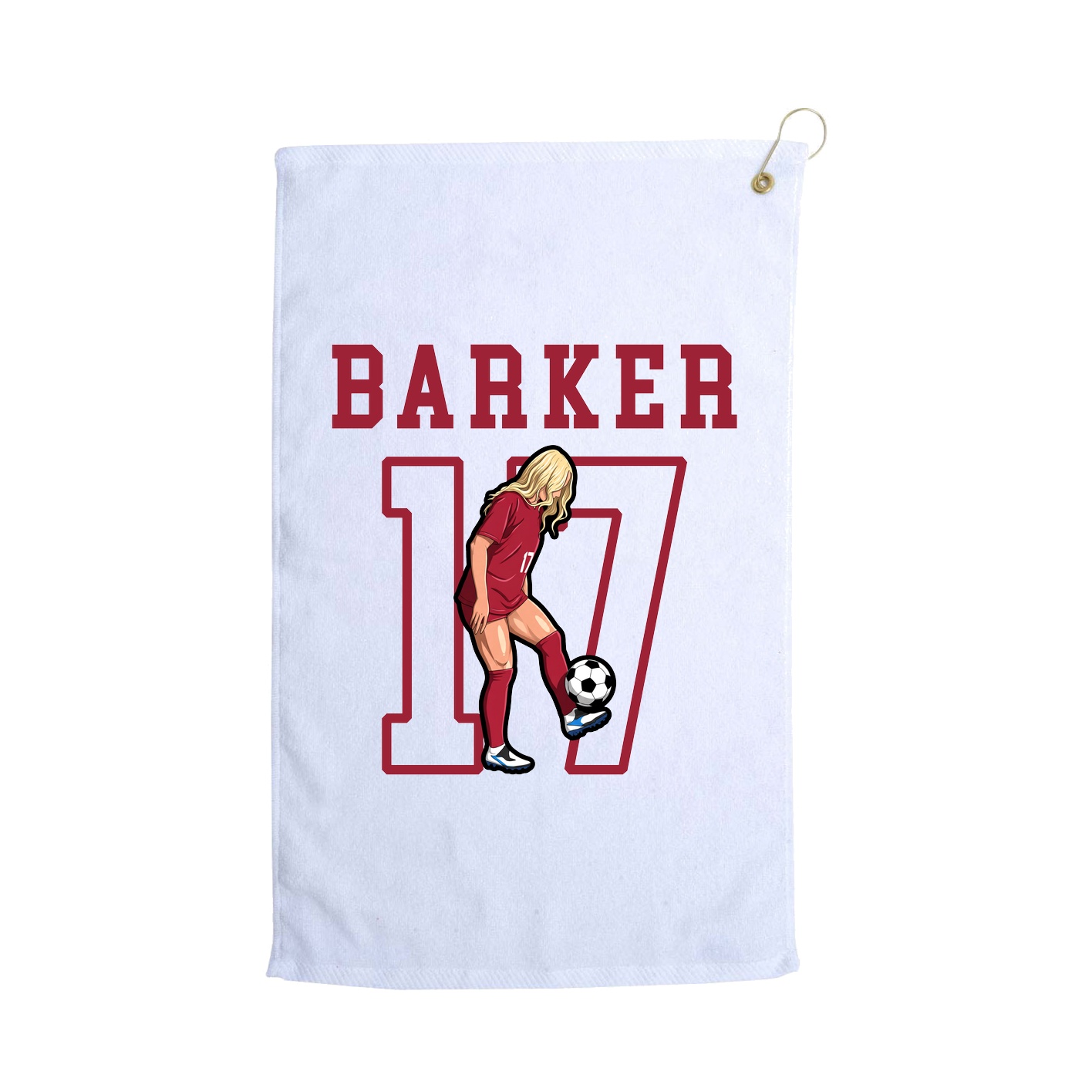 Golf Towel — Shirsey in White