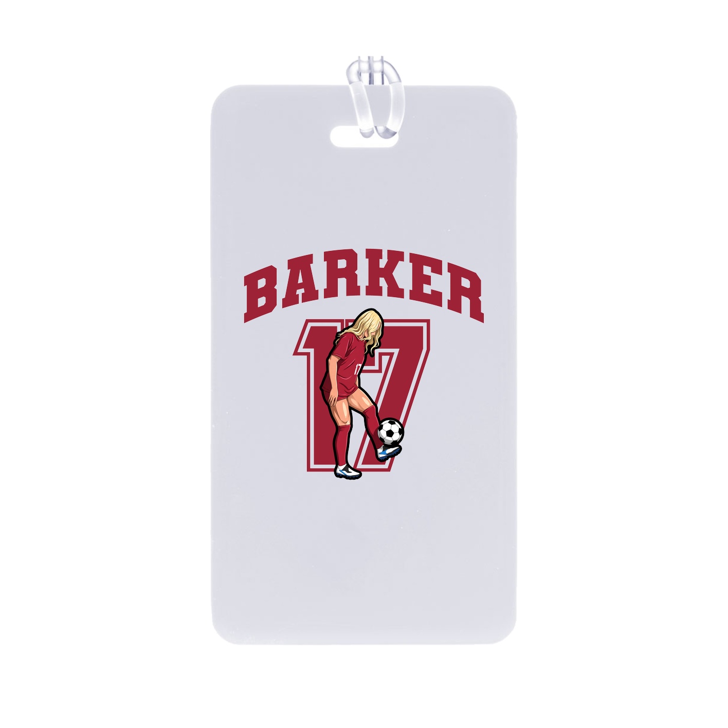 Bag Tag — Number in Classic