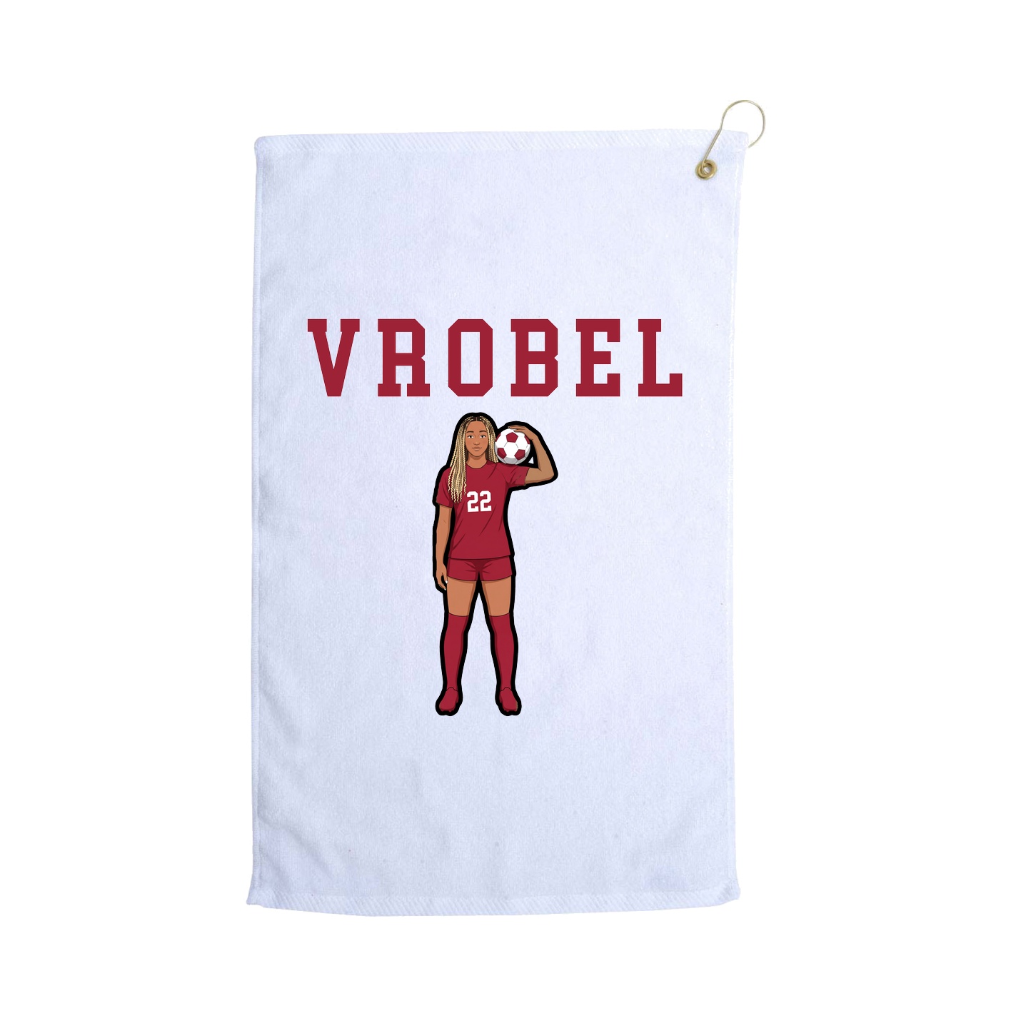 Golf Towel — Shirsey in White
