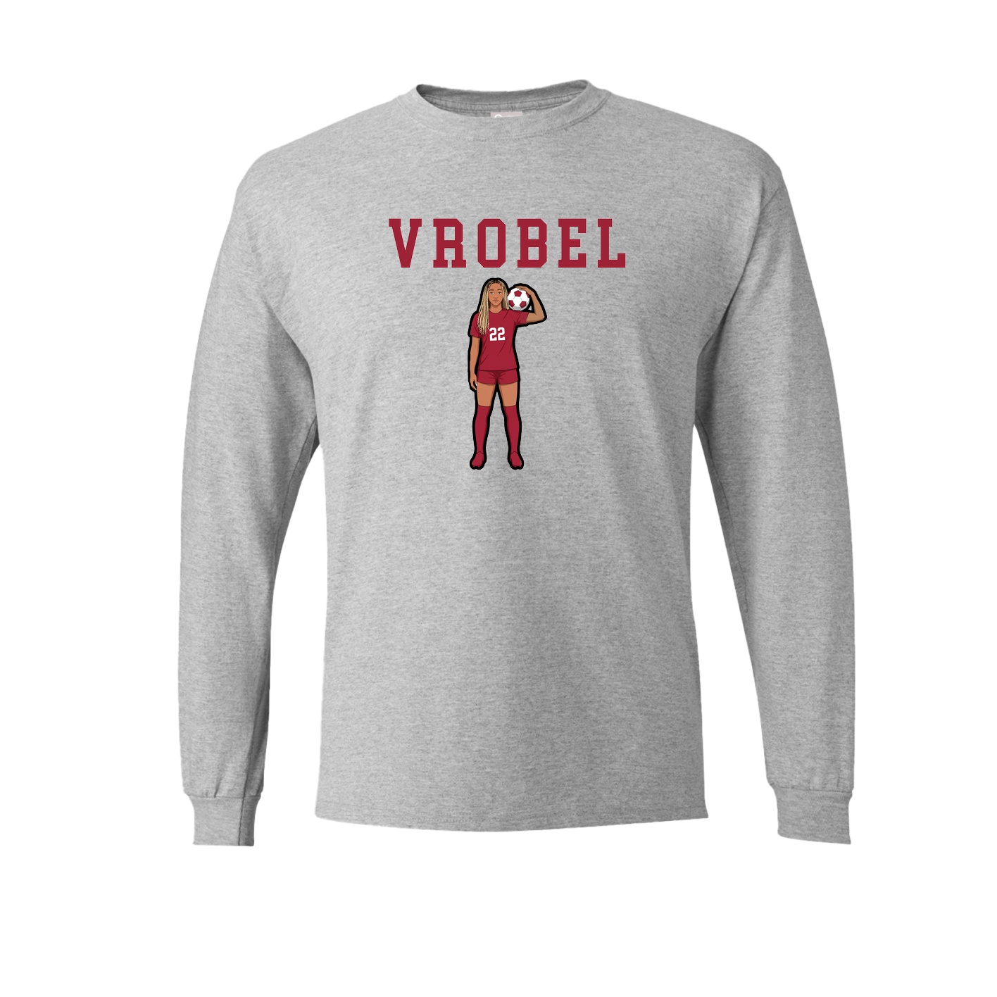 Long Sleeve Tee — Shirsey in Grey