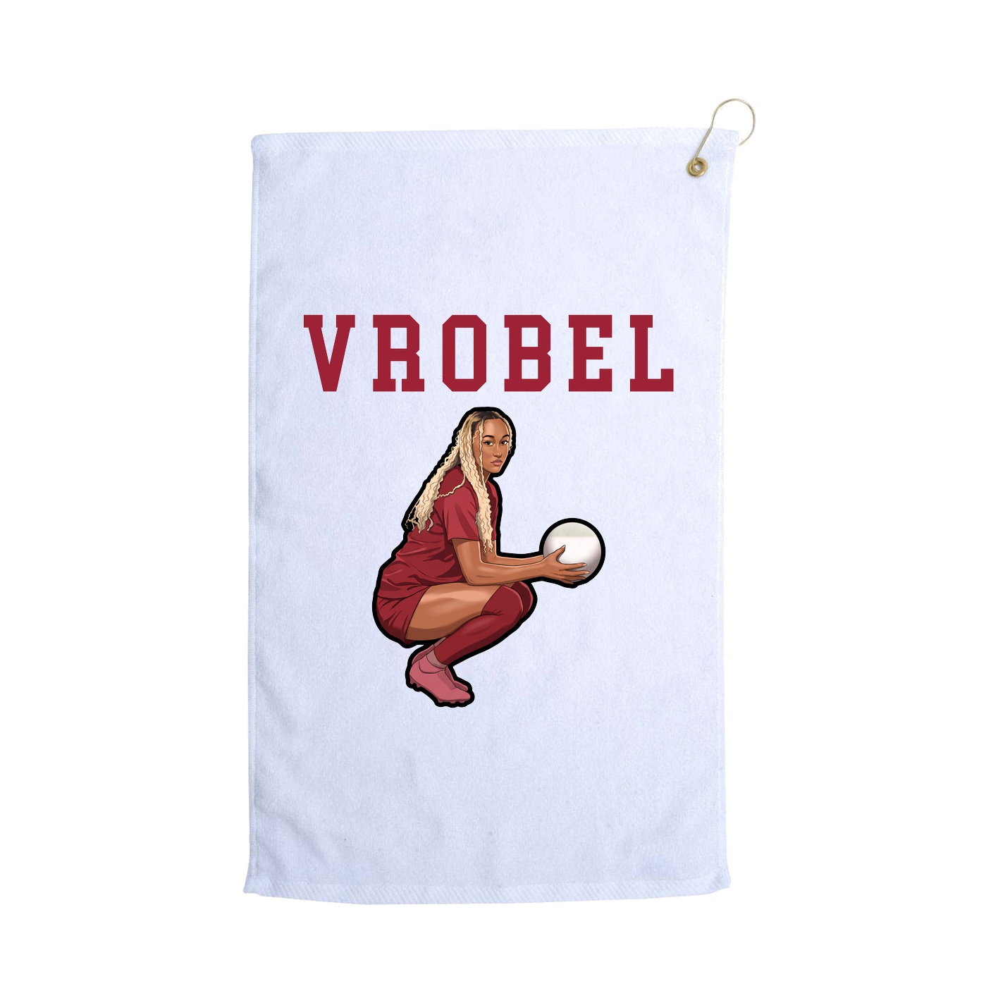 Golf Towel — Shirsey in White