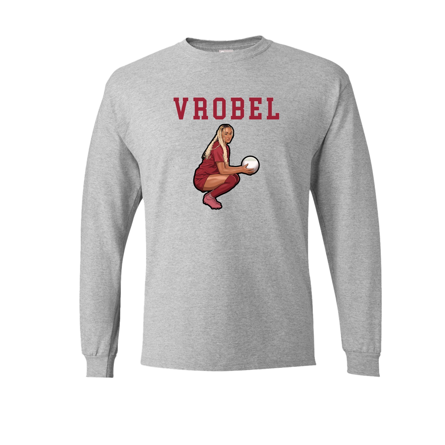 Long Sleeve Tee — Shirsey in Grey