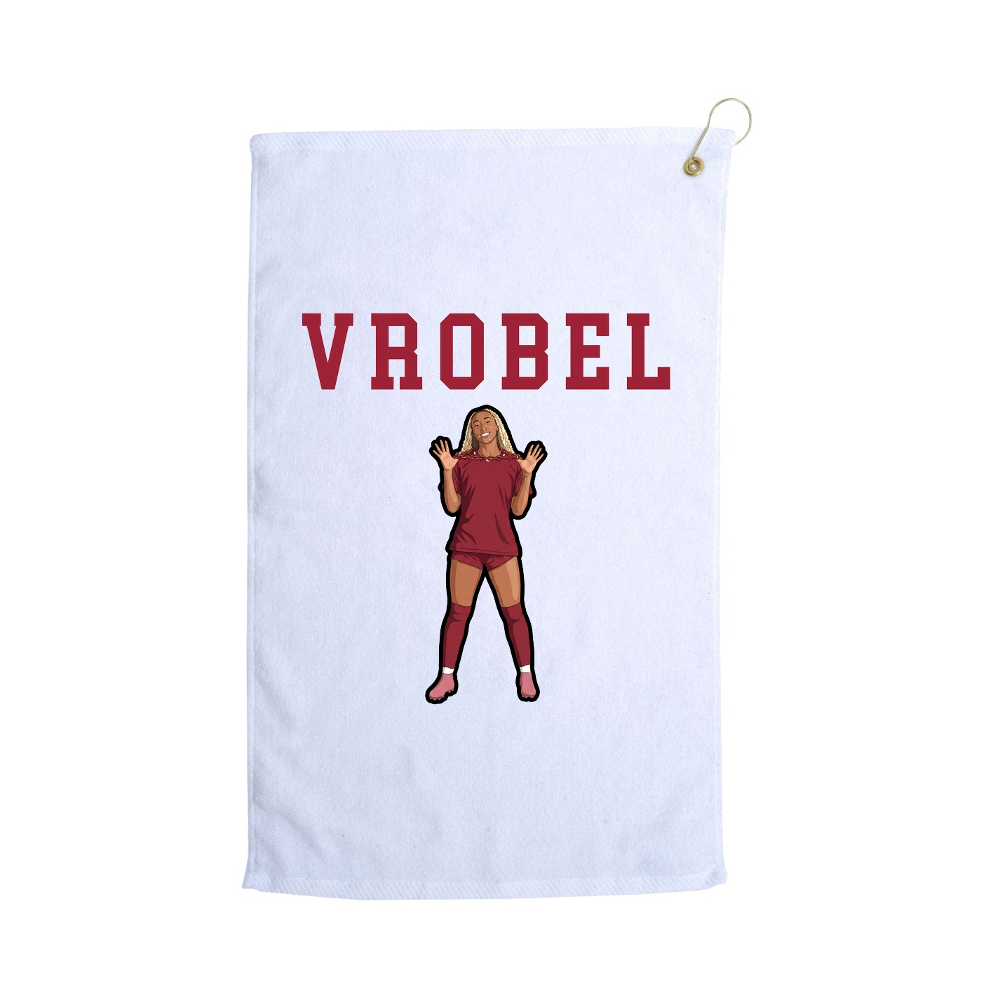 Golf Towel — Shirsey in White