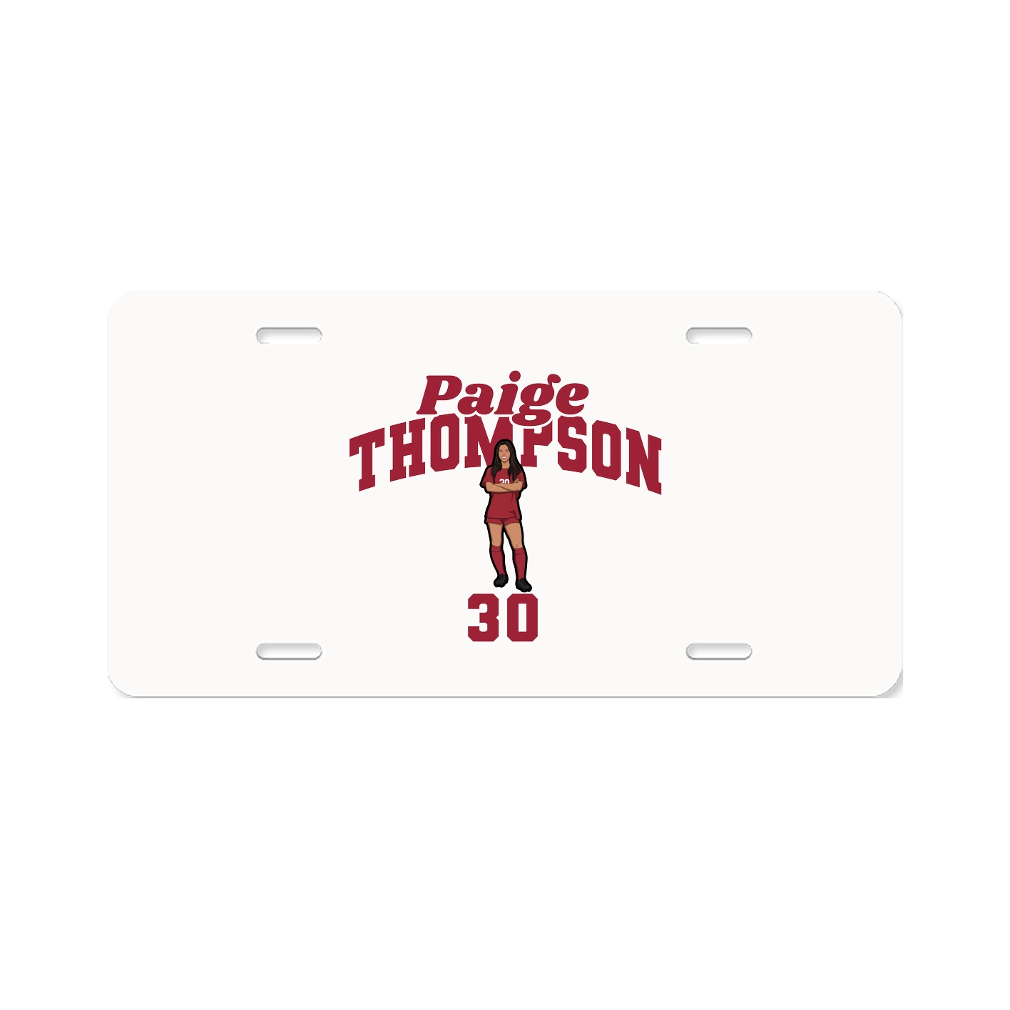 License Plate — Signature Arch in Classic