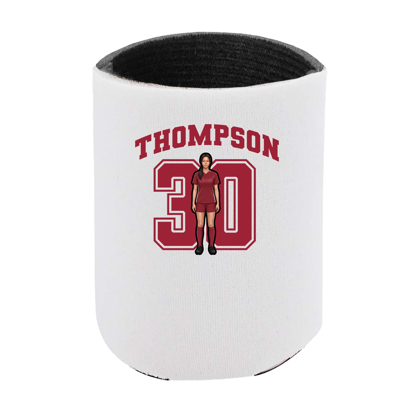 Can Holder — Number in White