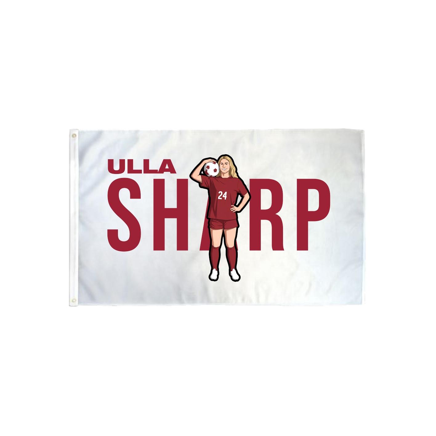 3x5 Flag — Player Name in Classic