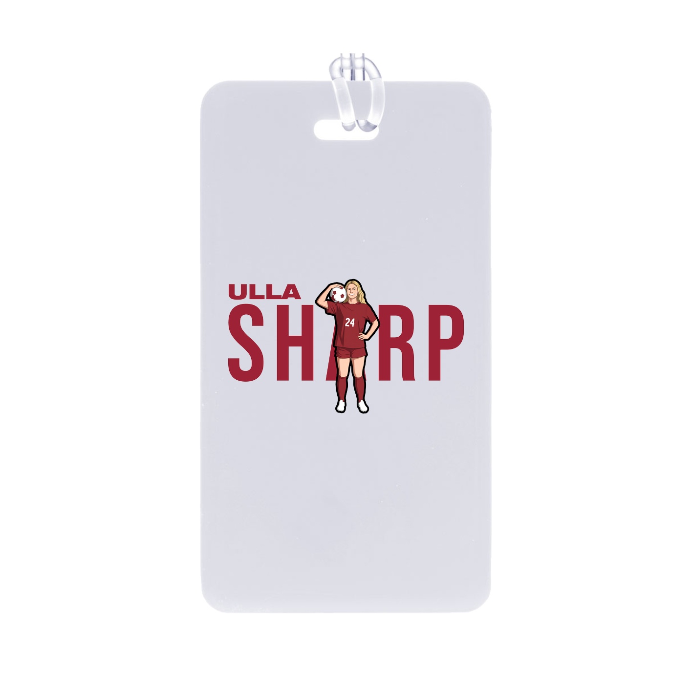 Bag Tag — Player Name in Classic