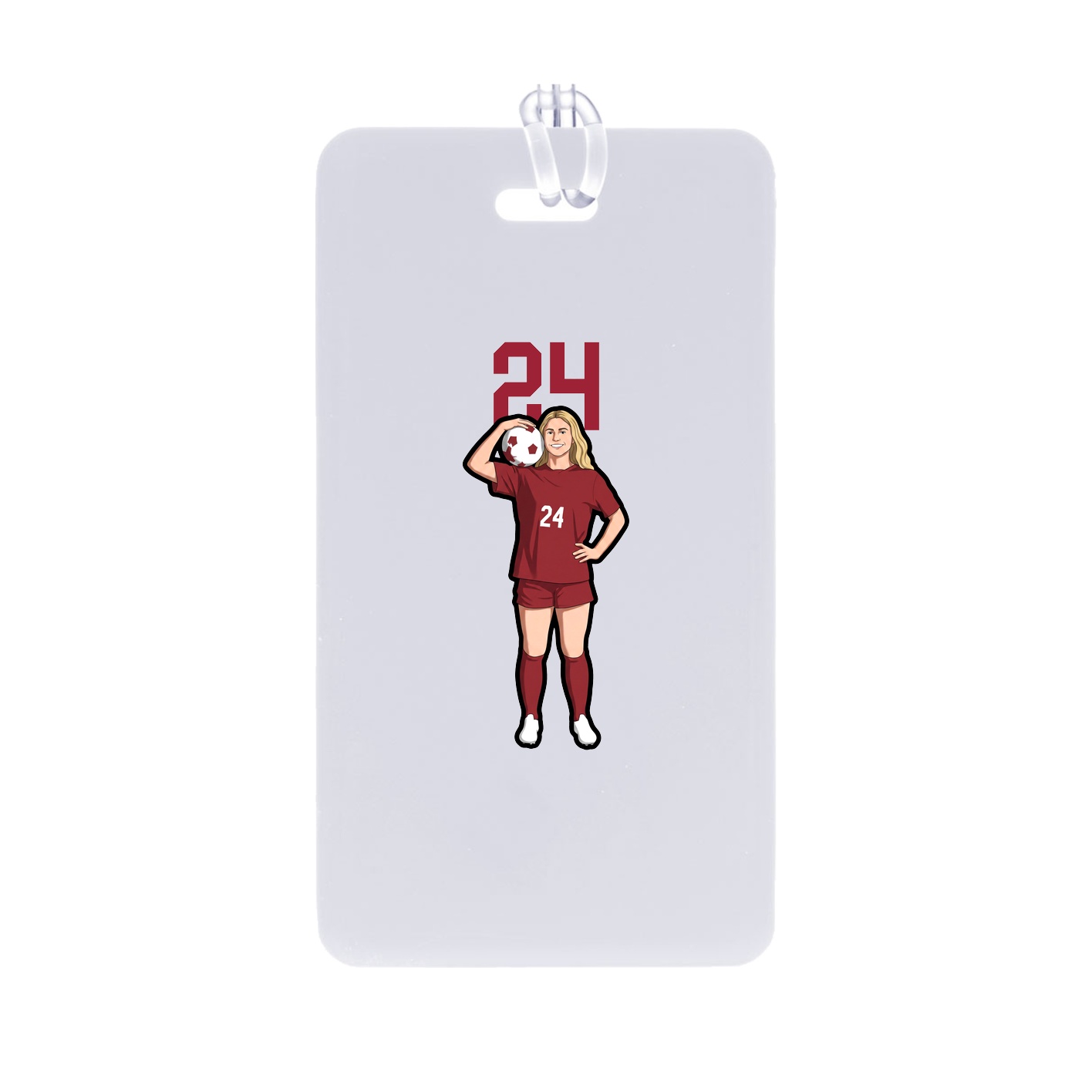Bag Tag — Number Top in Classic