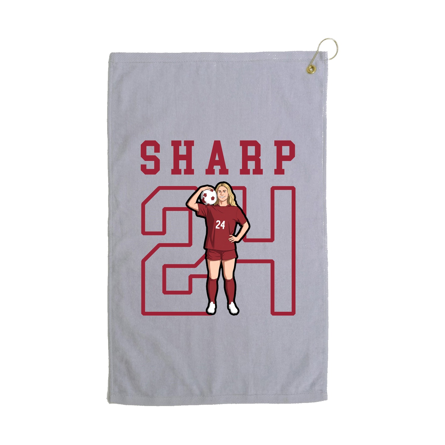 Golf Towel — Shirsey in Grey