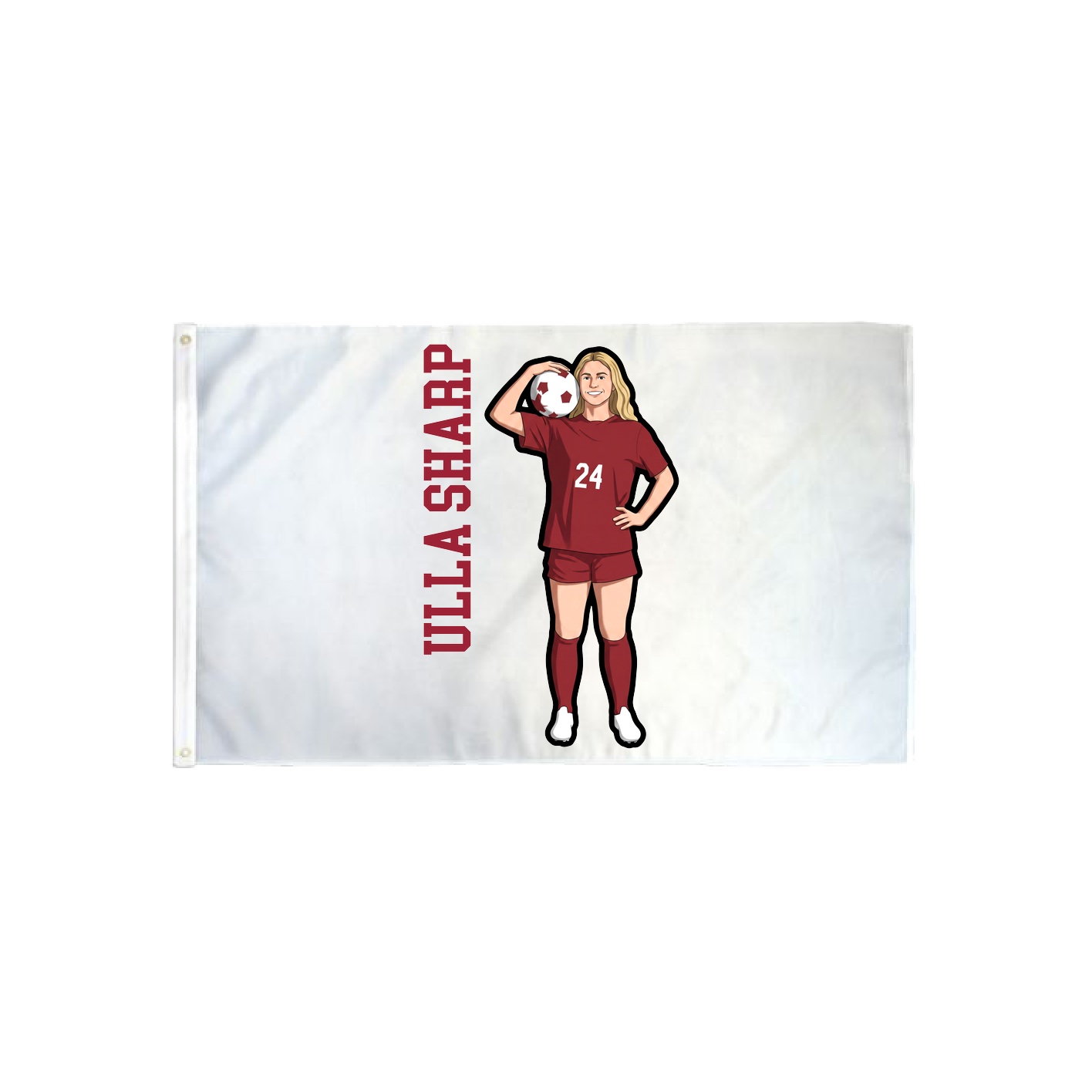 3x5 Flag — Name Vertical in Classic