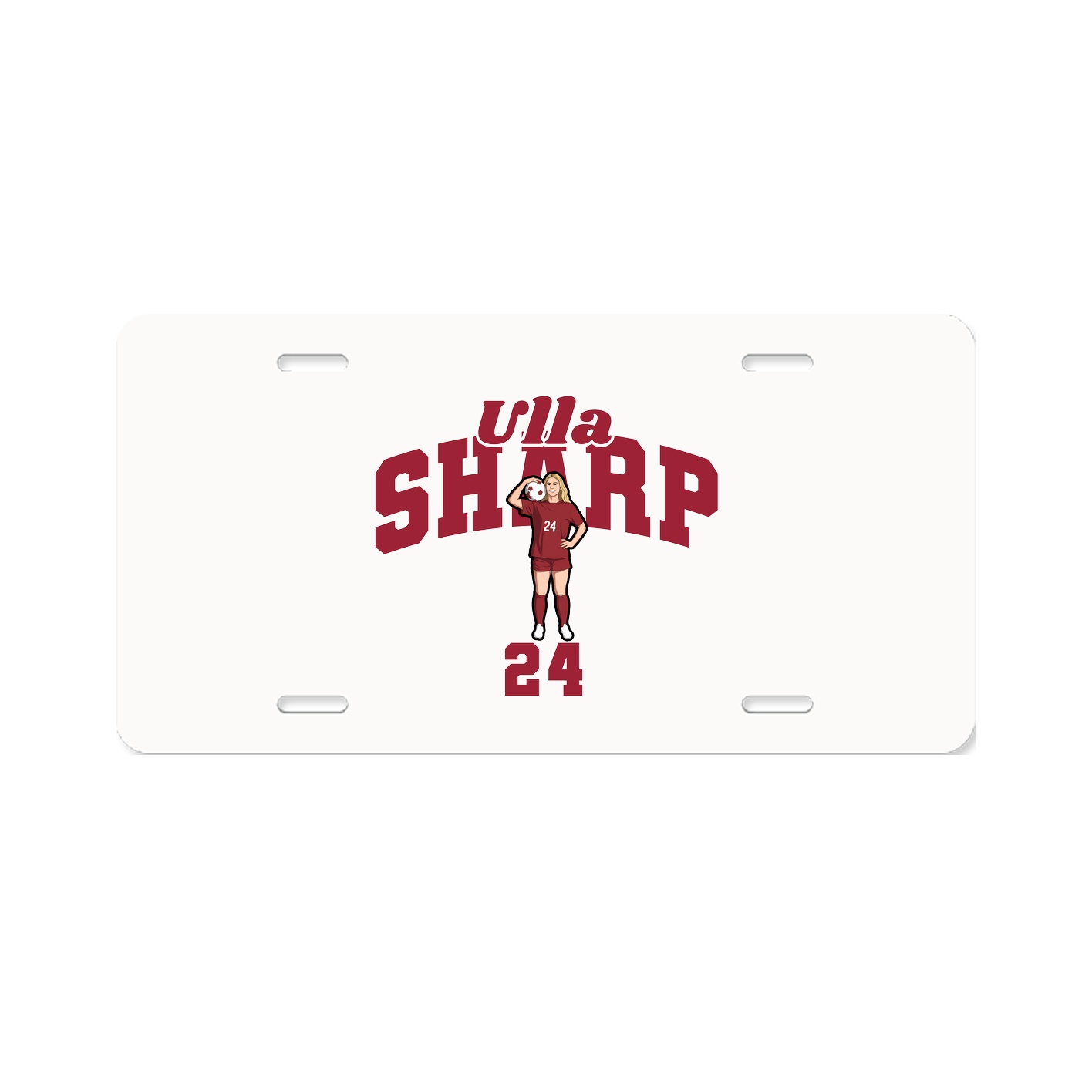 License Plate — Signature Arch in Classic