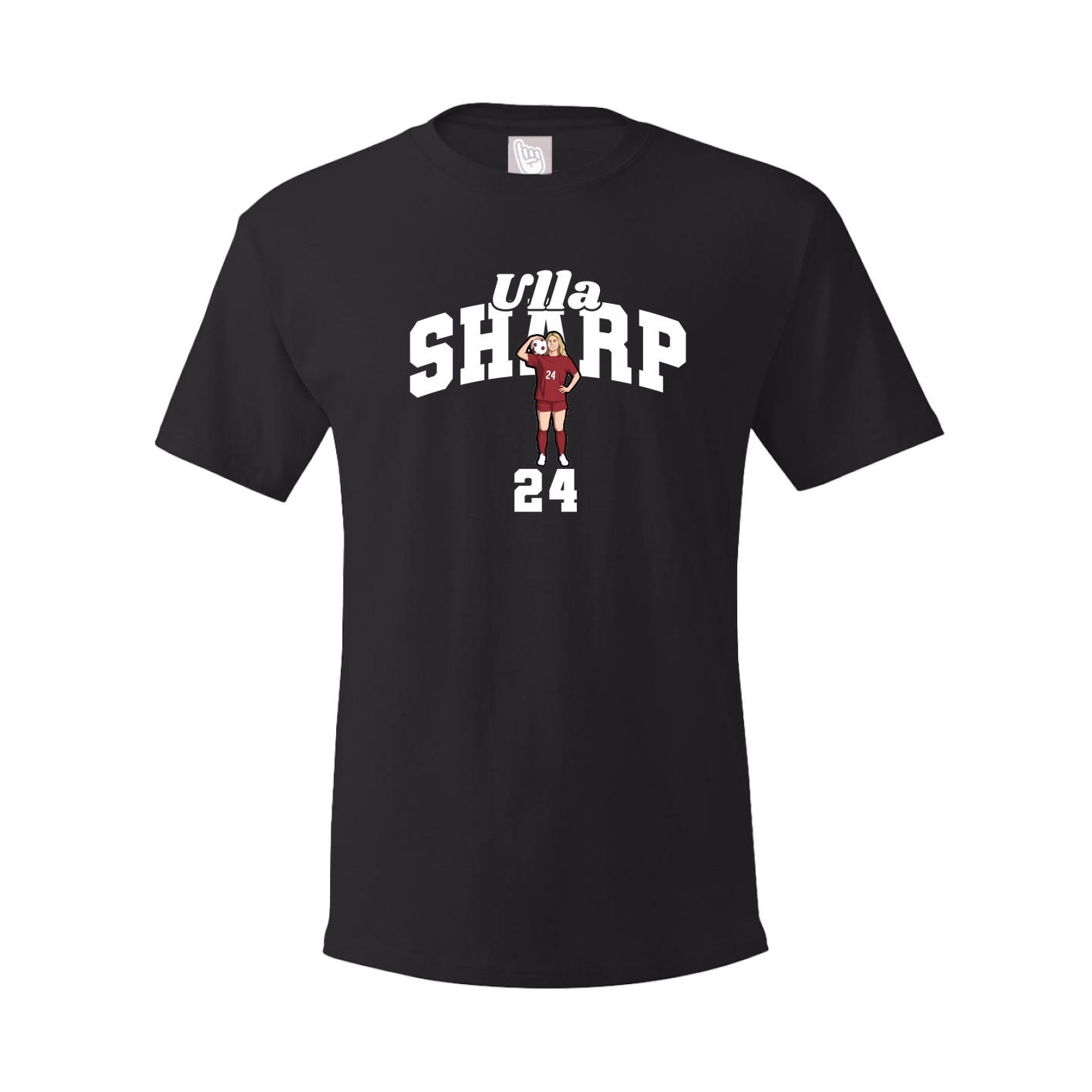 Tee — Signature Arch in Black