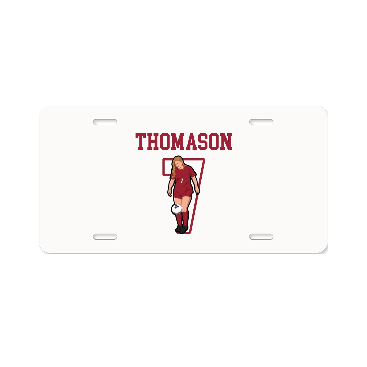 License Plate — Shirsey in Classic
