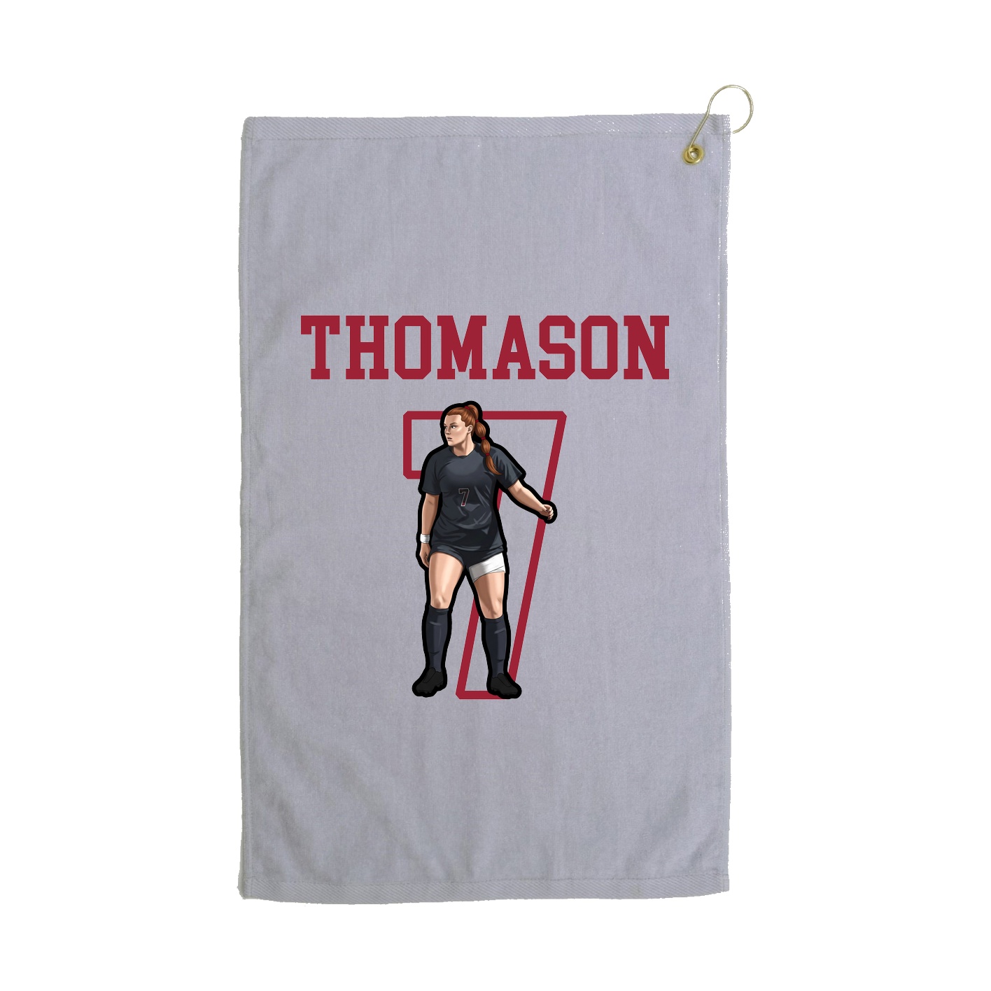 Golf Towel — Shirsey in Grey