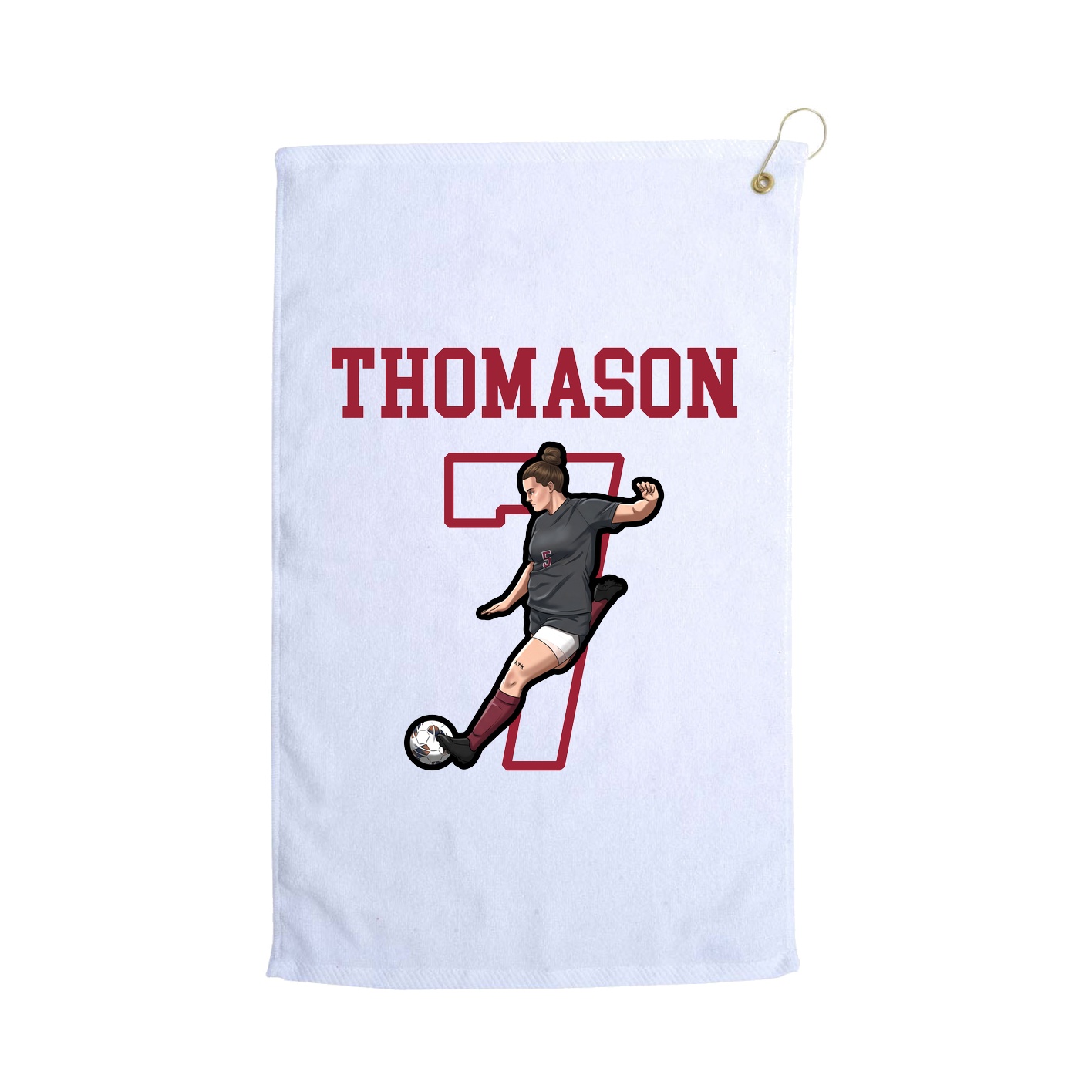 Golf Towel — Shirsey in White