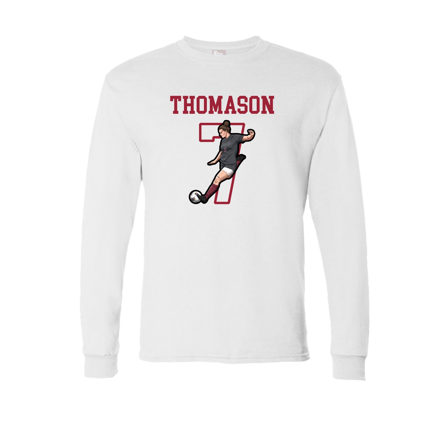 Long Sleeve Tee — Shirsey in White