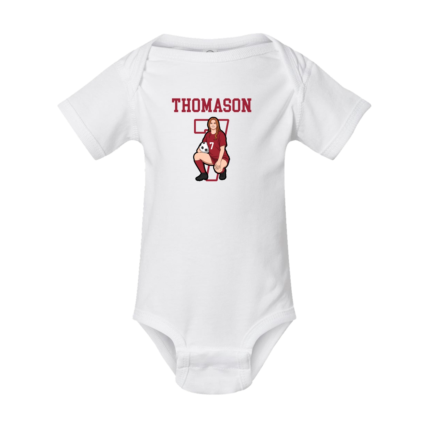 Baby Onesie — Shirsey in White