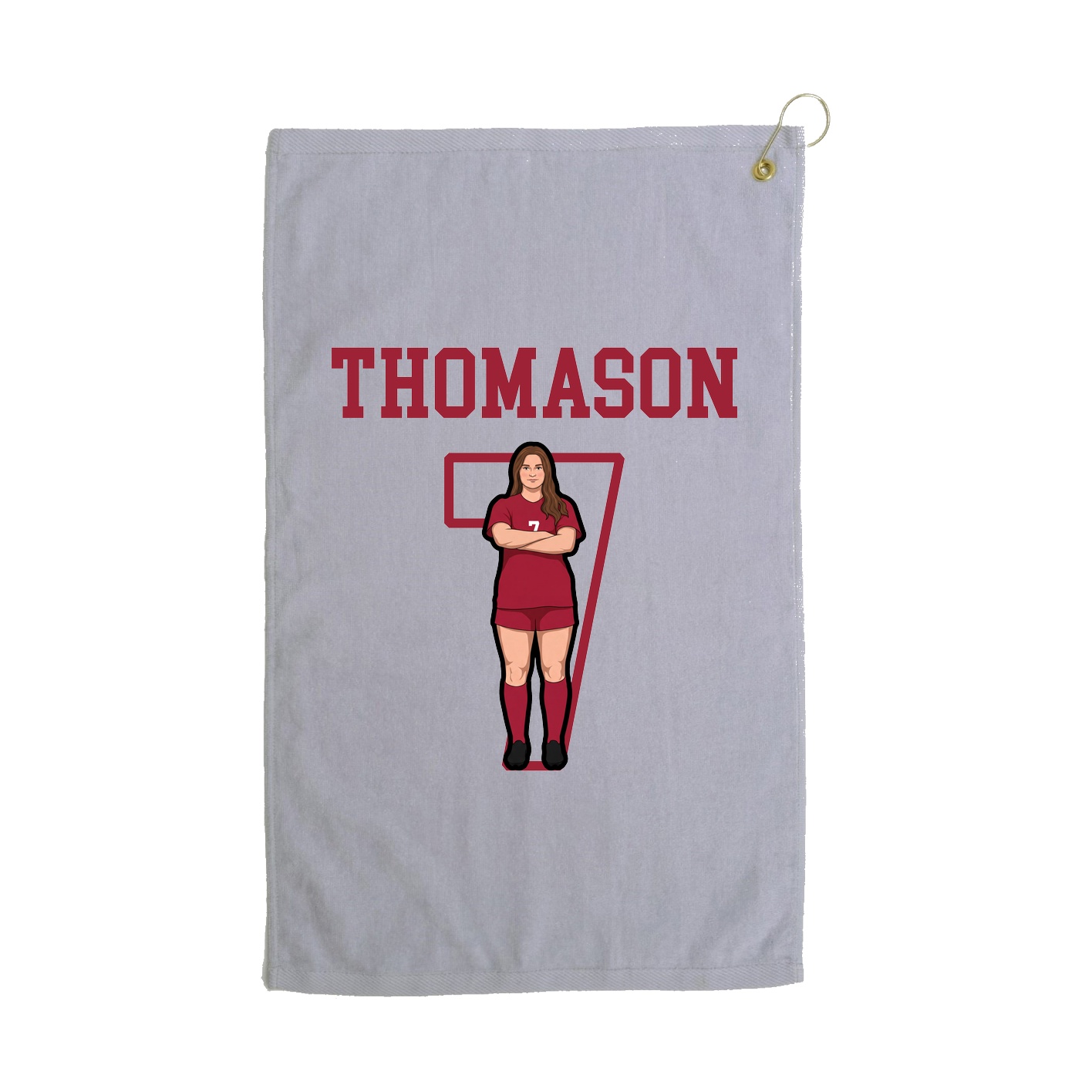 Golf Towel — Shirsey in Grey