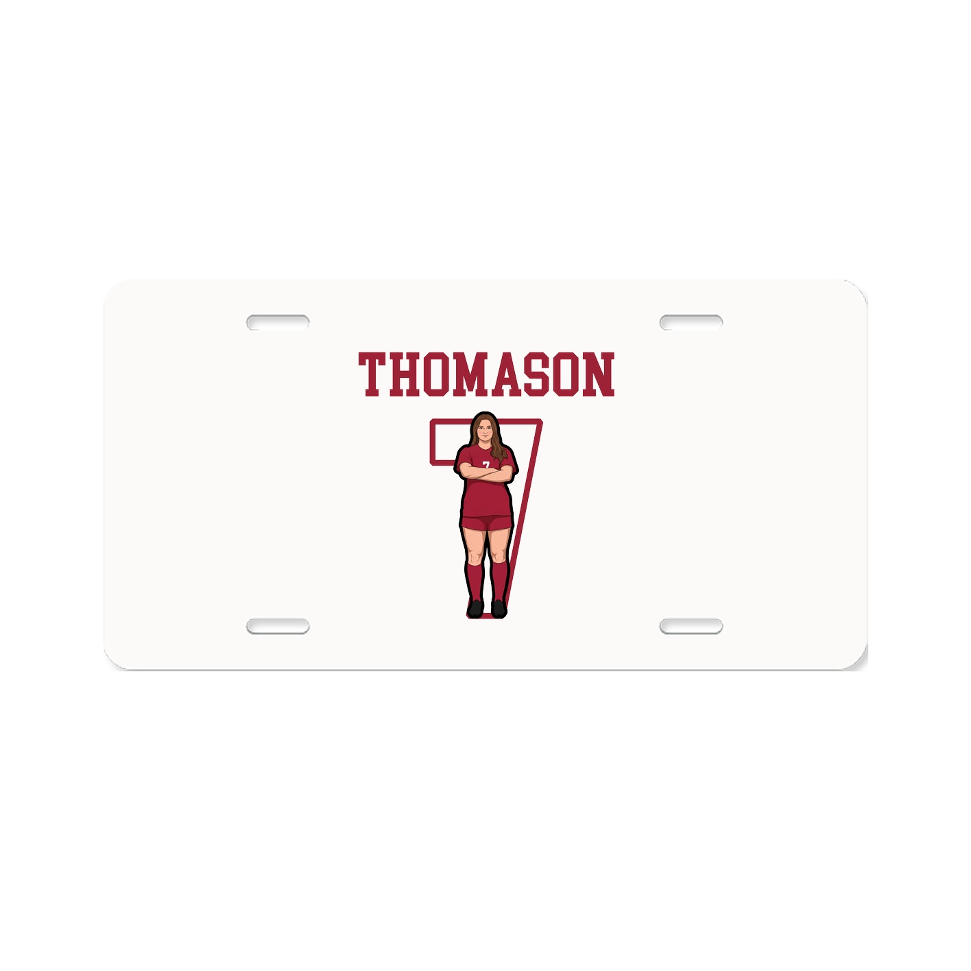 License Plate — Shirsey in Classic