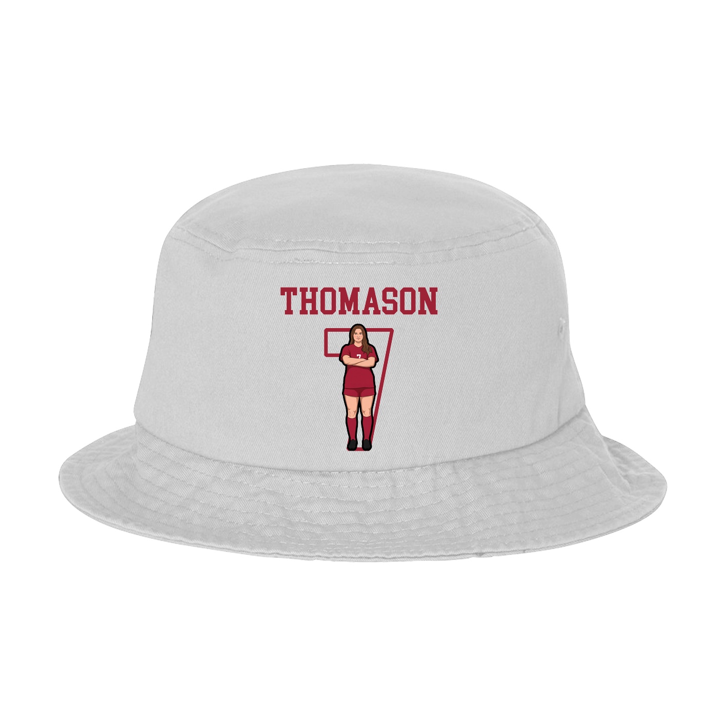 Bucket Cap — Shirsey in White