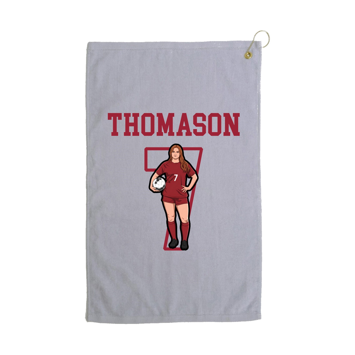 Golf Towel — Shirsey in Grey