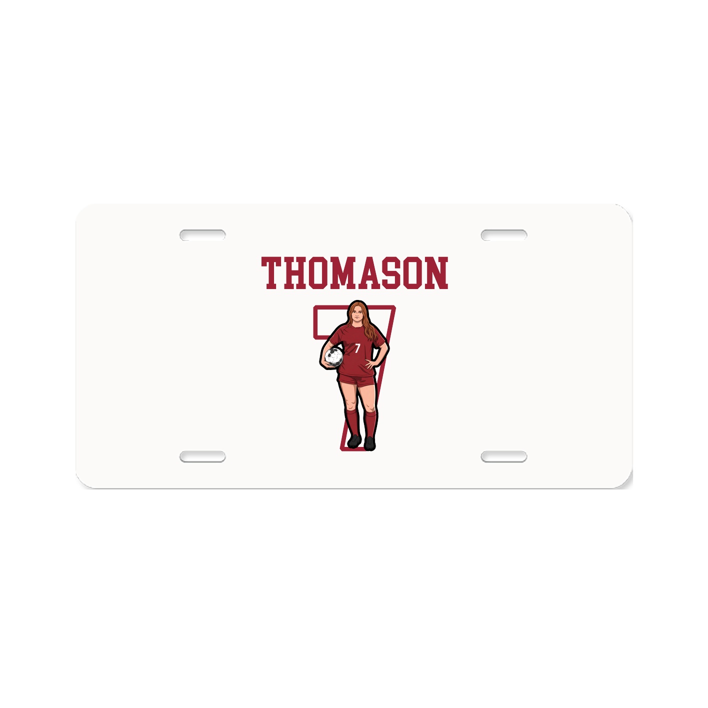 License Plate — Shirsey in Classic