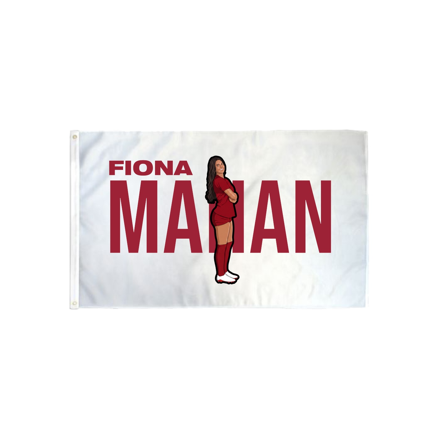 3x5 Flag — Player Name in Classic