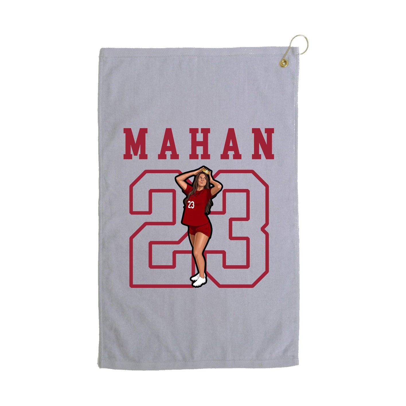 Golf Towel — Shirsey in Grey