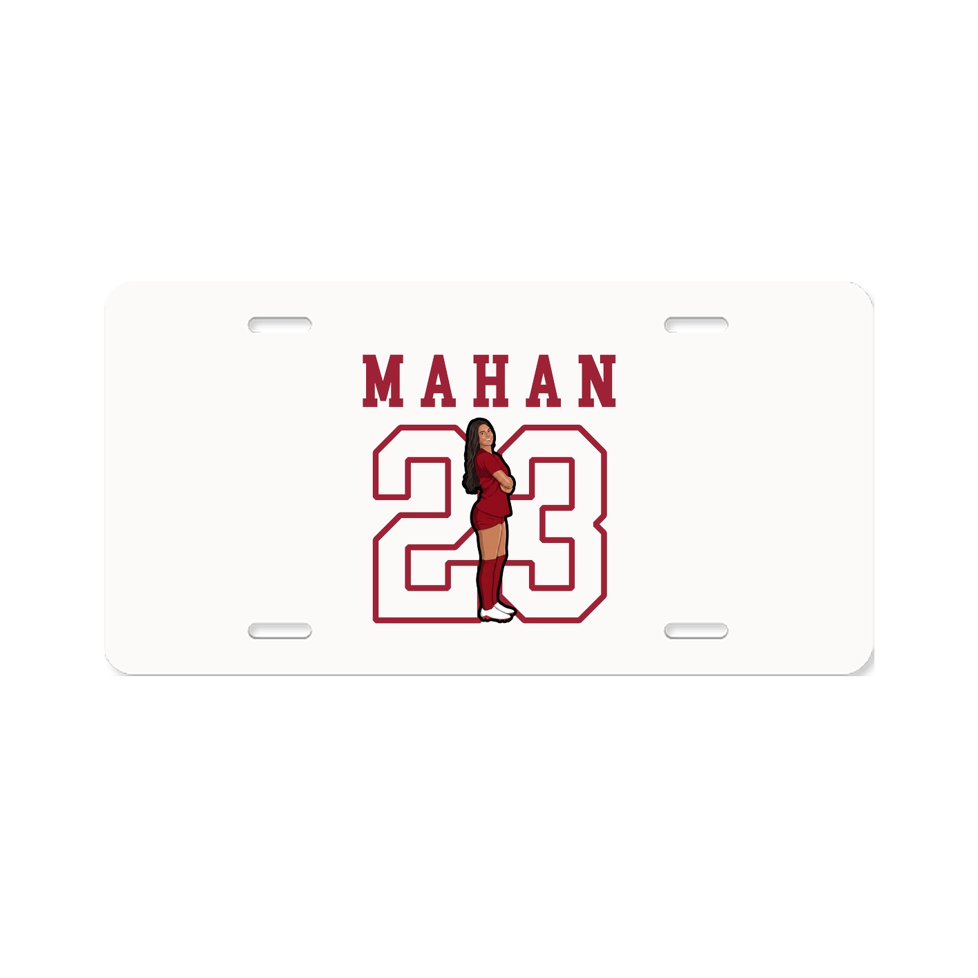 License Plate — Shirsey in Classic
