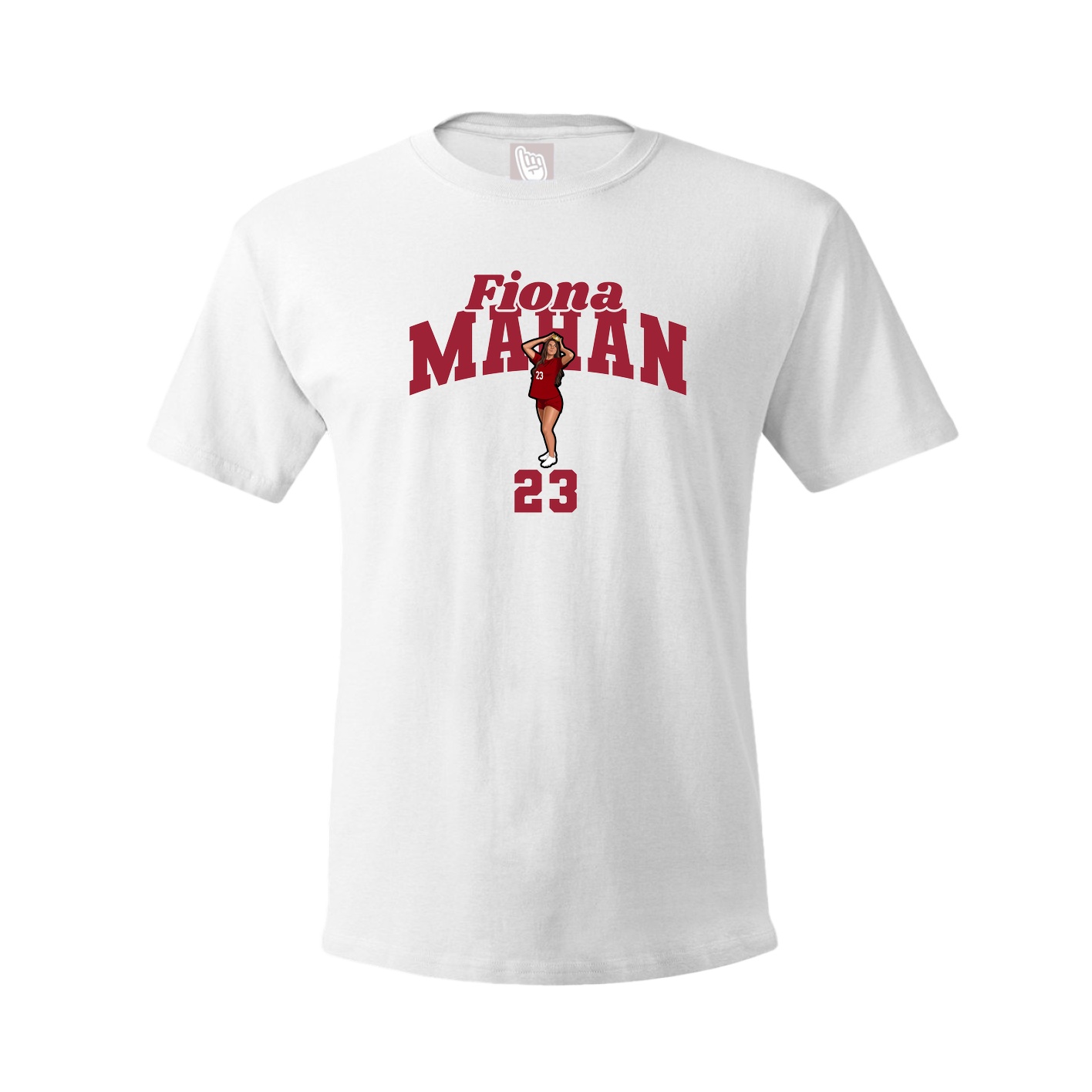 Youth Tee — Signature Arch in White