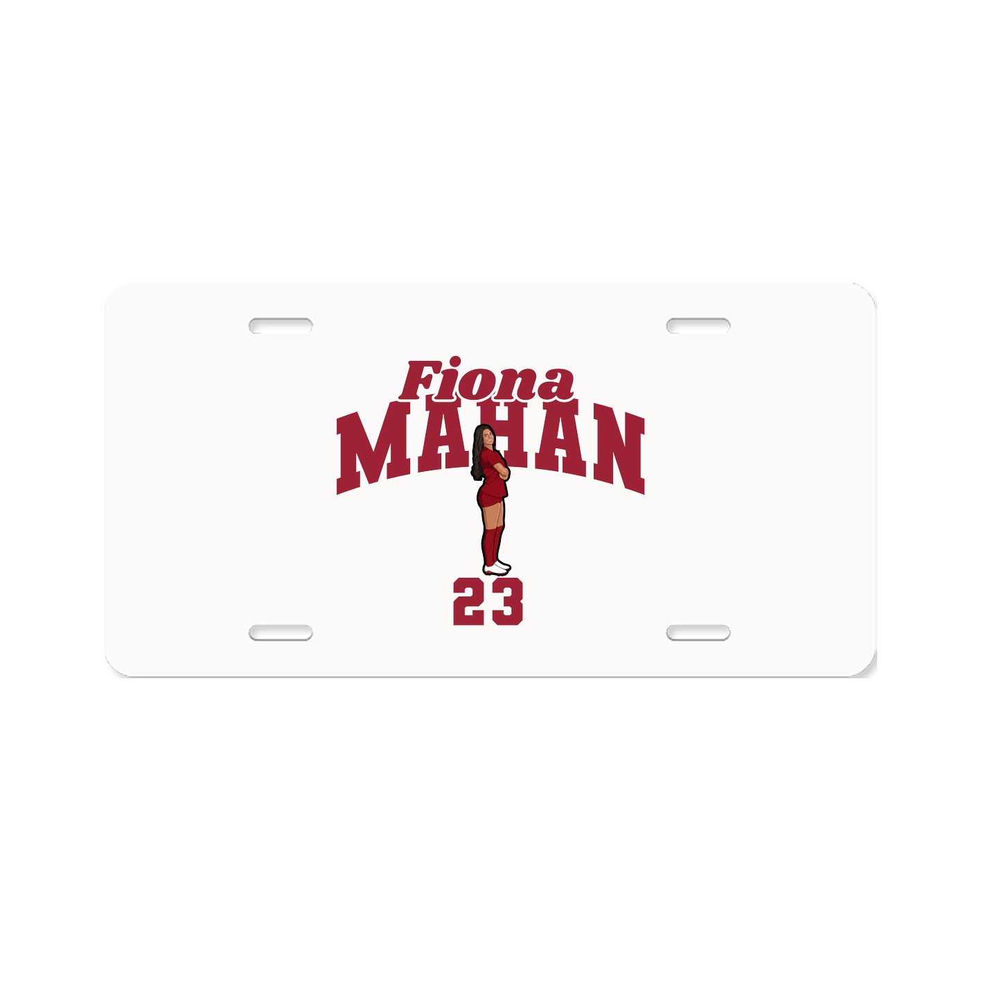 License Plate — Signature Arch in Classic