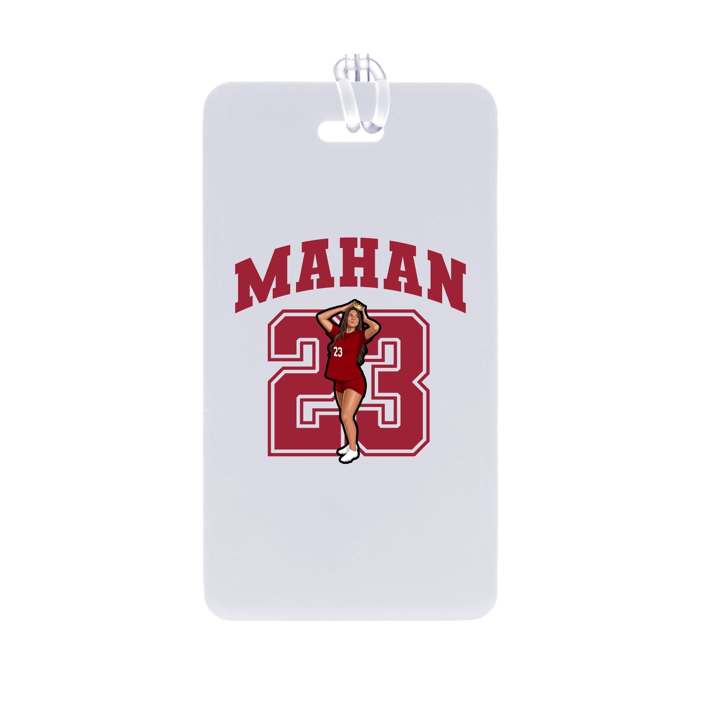 Bag Tag — Number in Classic