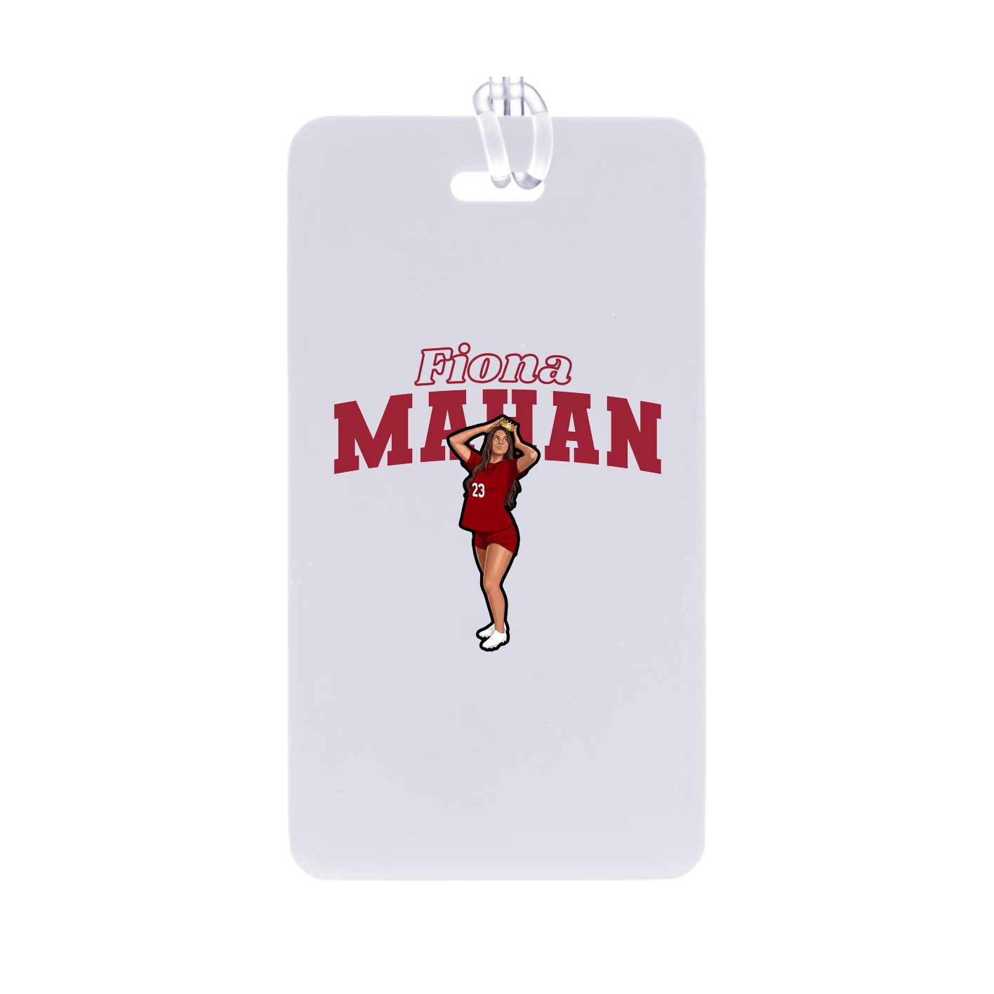 Bag Tag — Name Arch in Classic