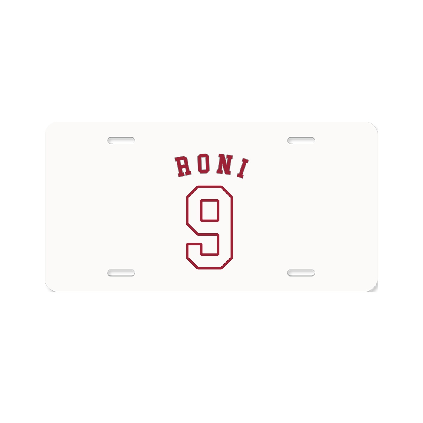 License Plate — Shirsey Arch in Classic