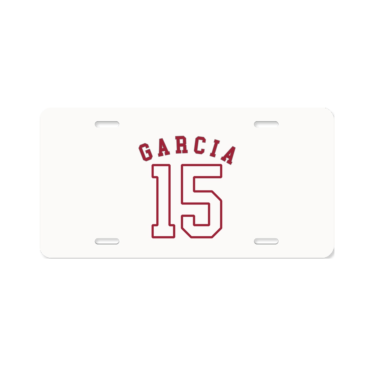 License Plate — Shirsey Arch in Classic