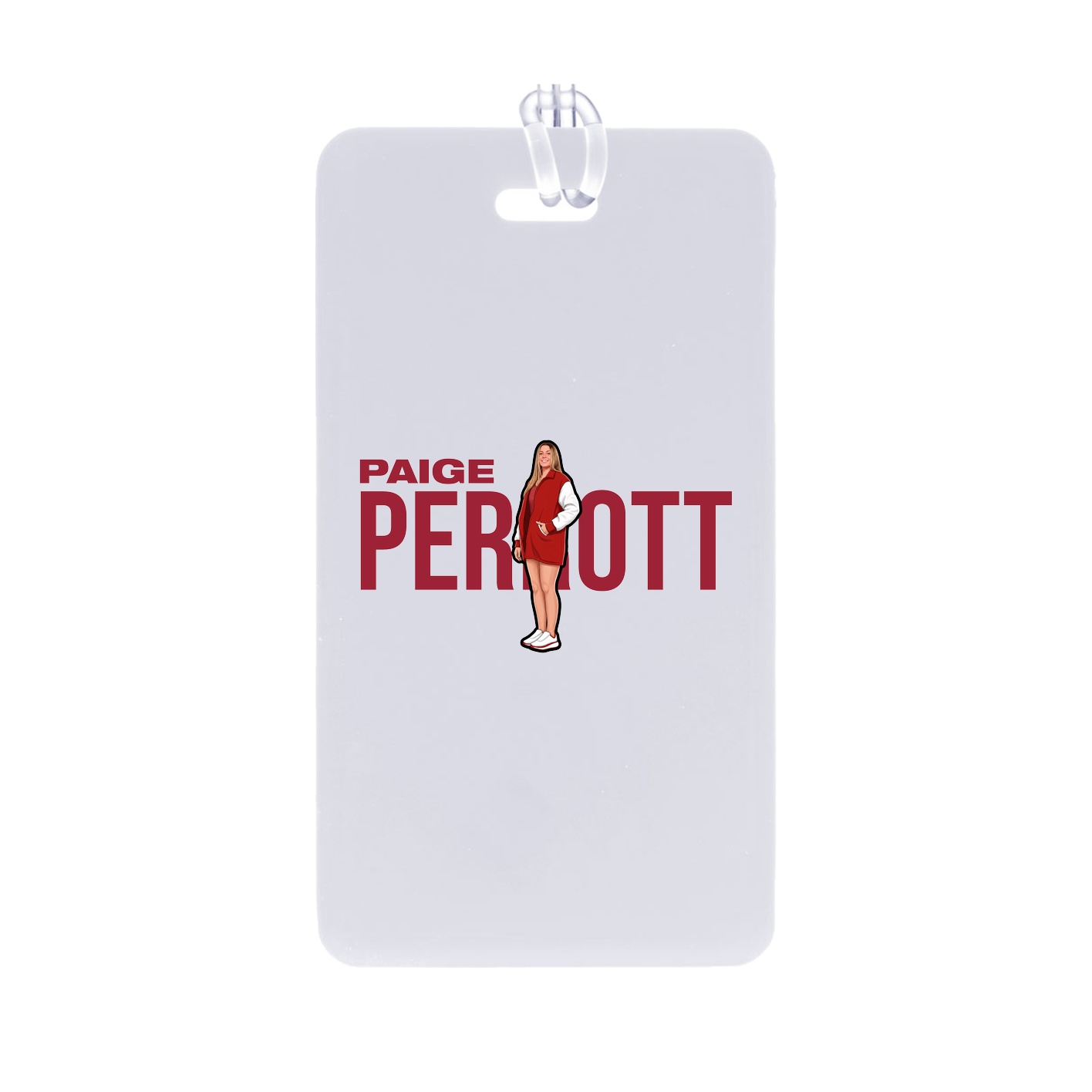 Bag Tag — Player Name in Classic