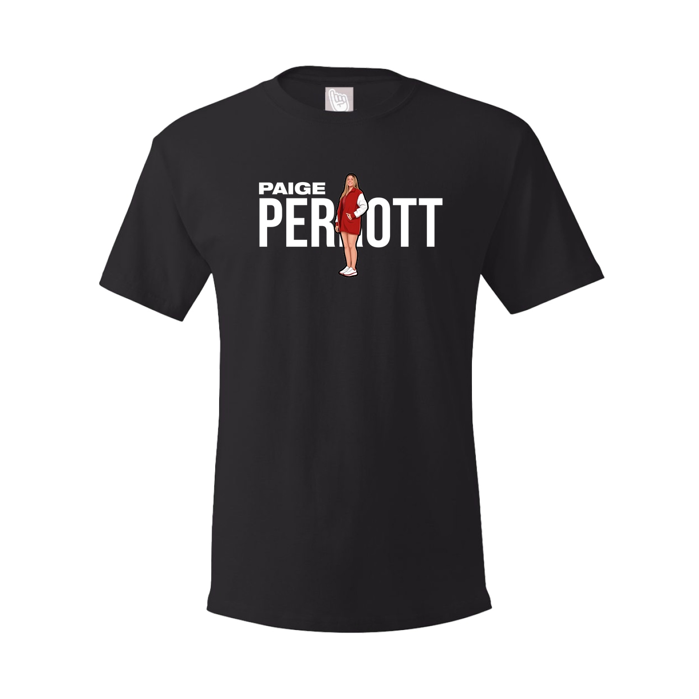 Youth Tee — Player Name in Black