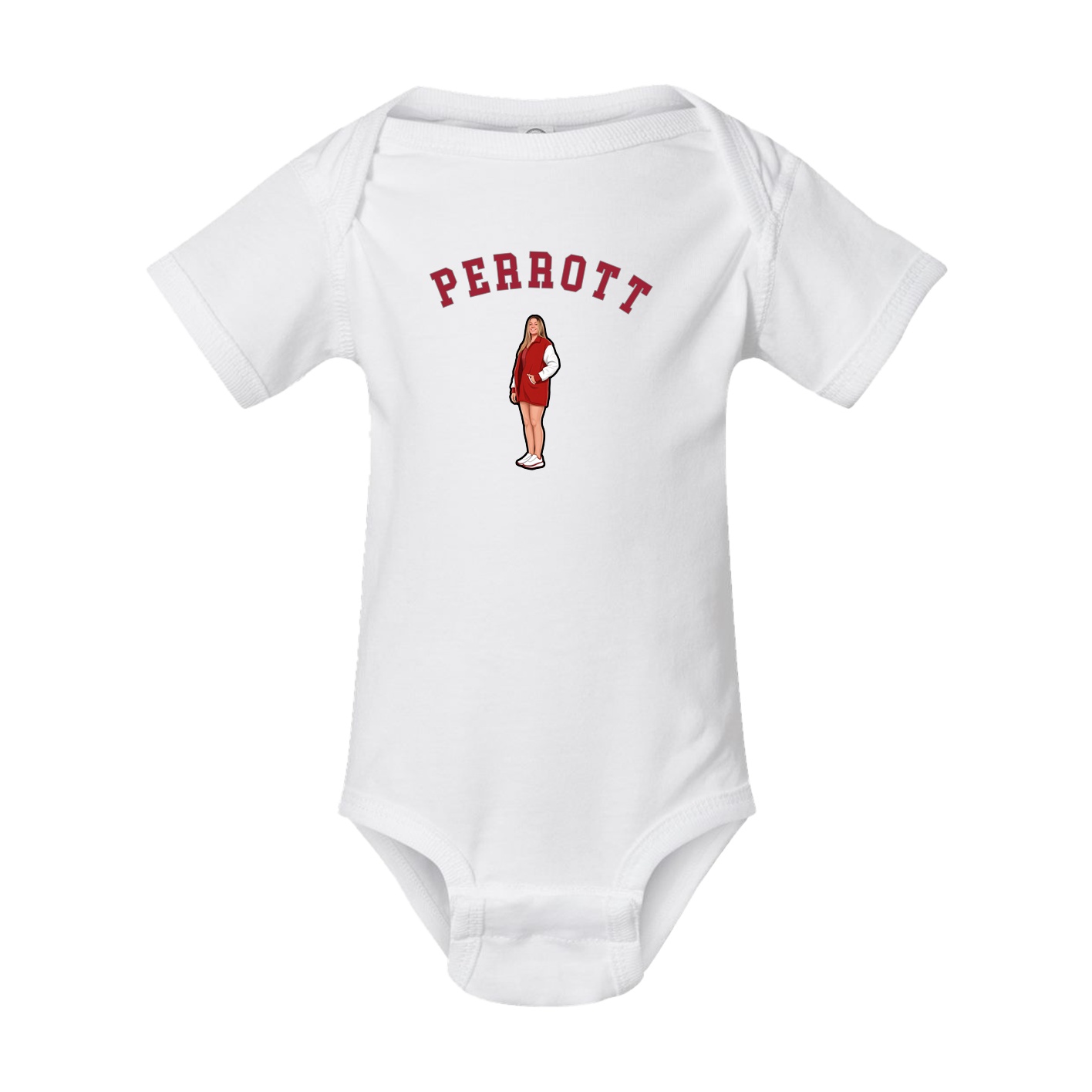 Baby Onesie — Shirsey Arch in White