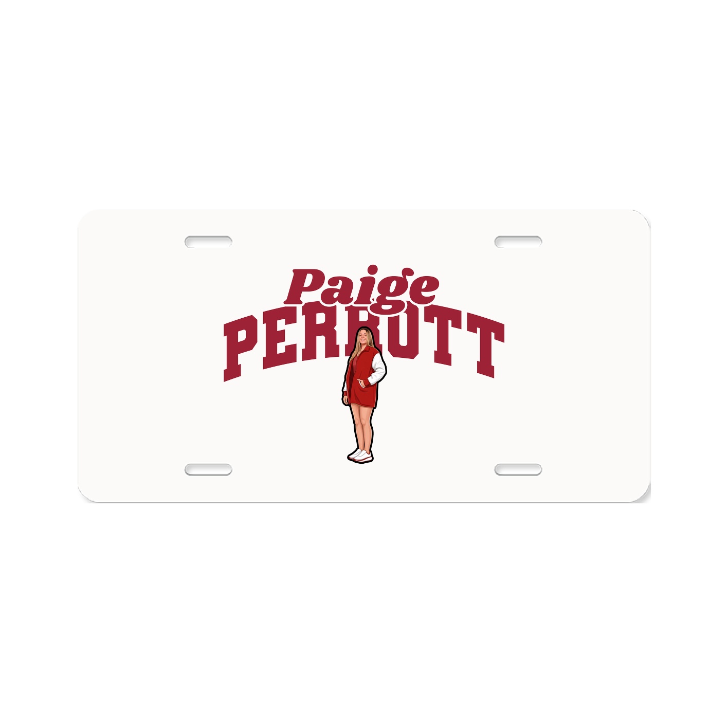 License Plate — Signature Arch in Classic