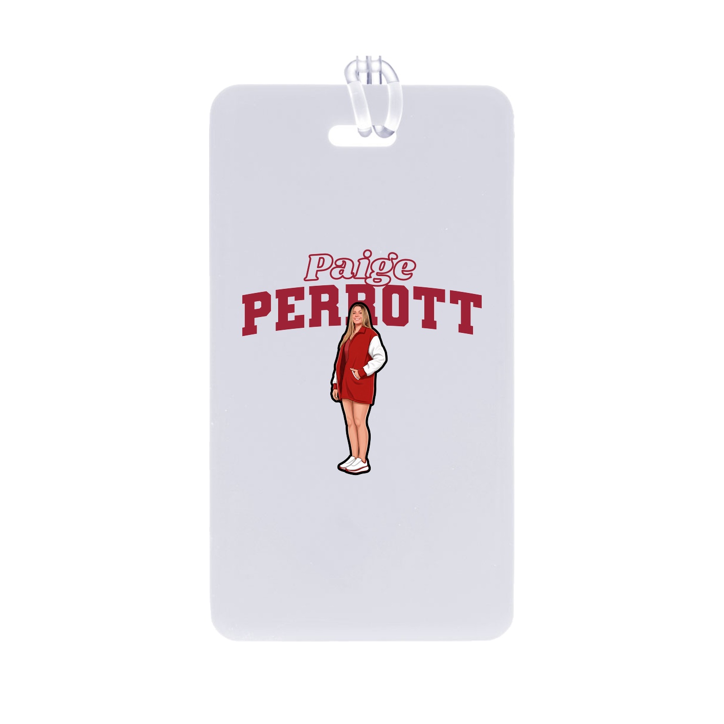 Bag Tag — Name Arch in Classic