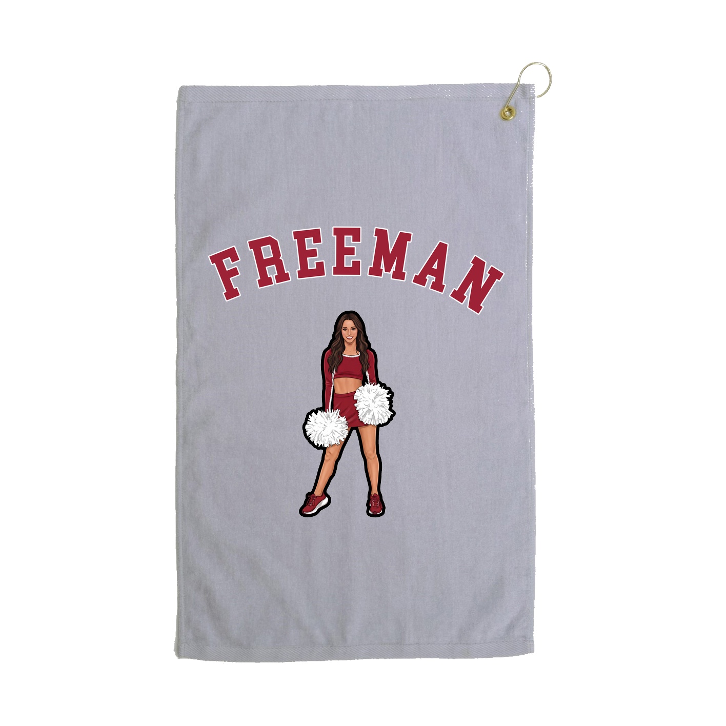 Golf Towel — Shirsey Arch in Grey