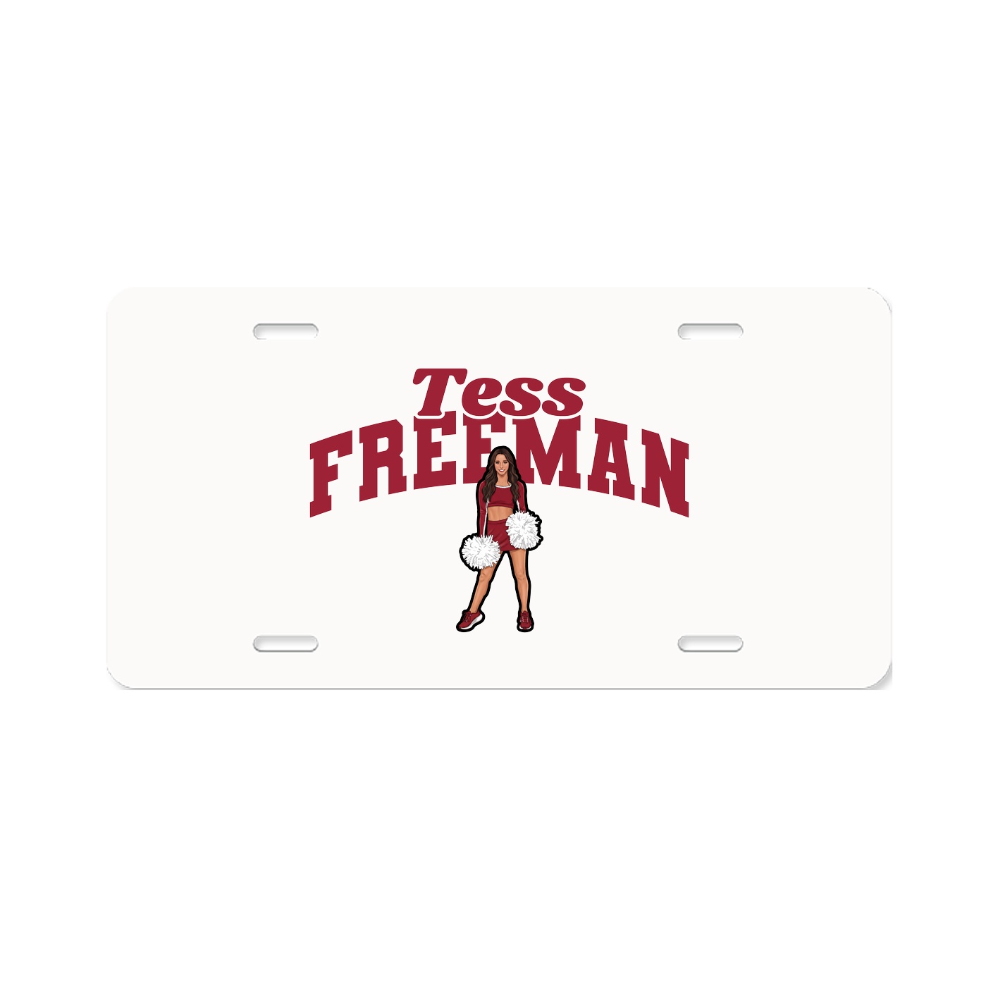 License Plate — Signature Arch in Classic