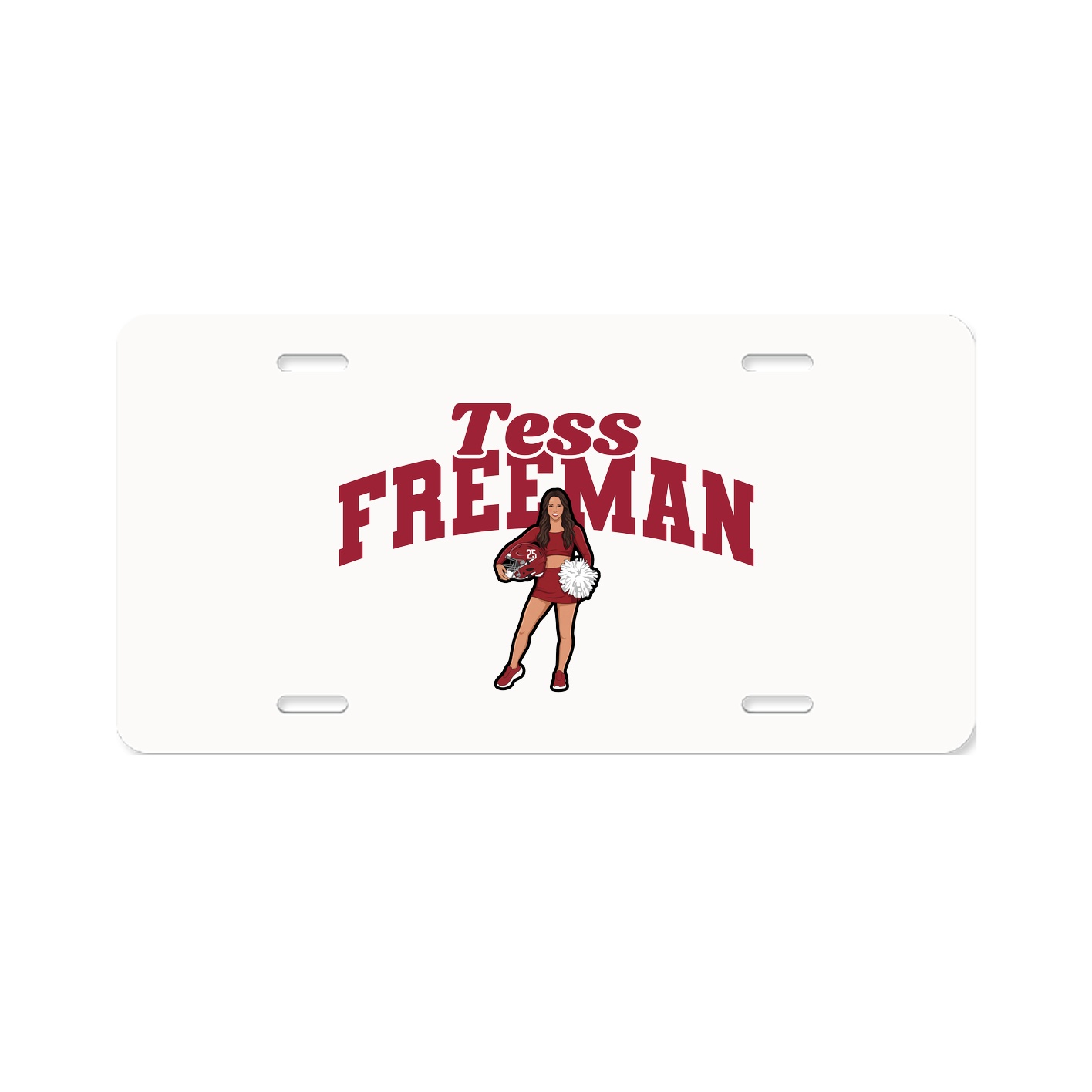 License Plate — Signature Arch in Classic